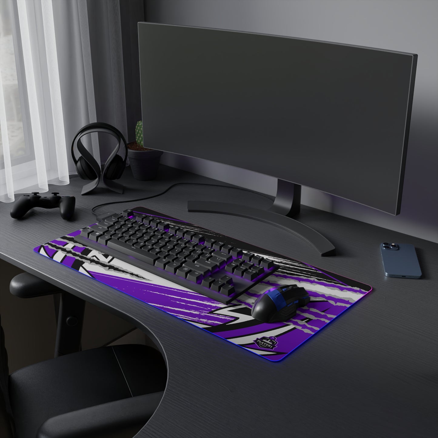 YoBoyScar LED Gaming Mouse Pad
