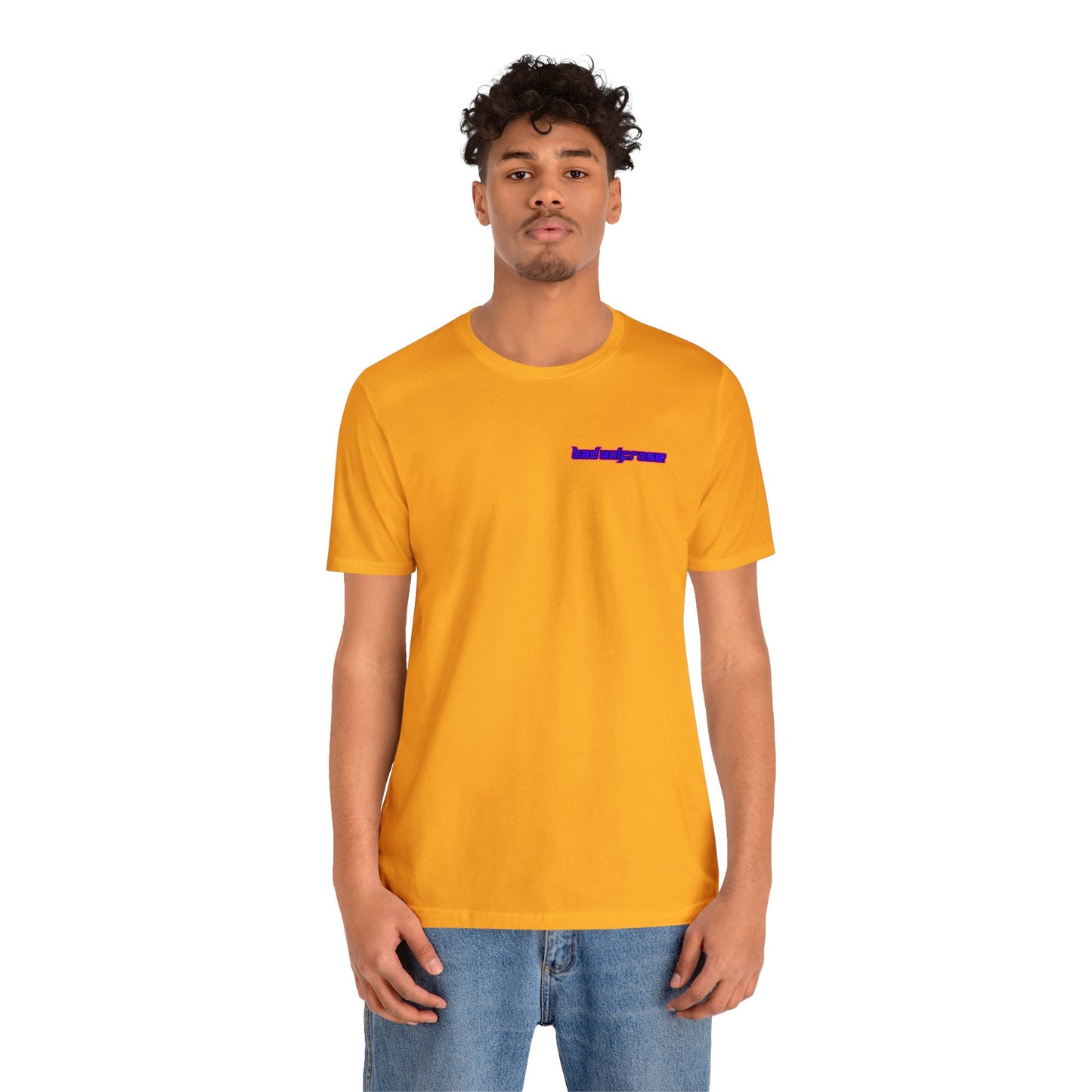 BadWolfRose Back Print Unisex T-shirt