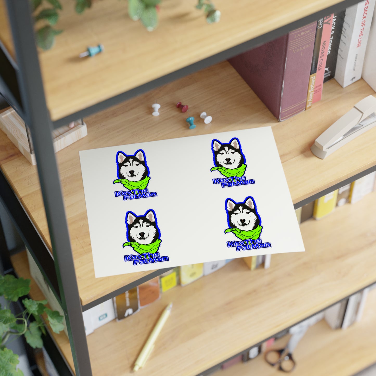 KevTheFatMan Sticker Sheets