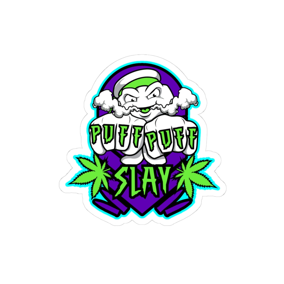 Puff Puff Slay Stickers