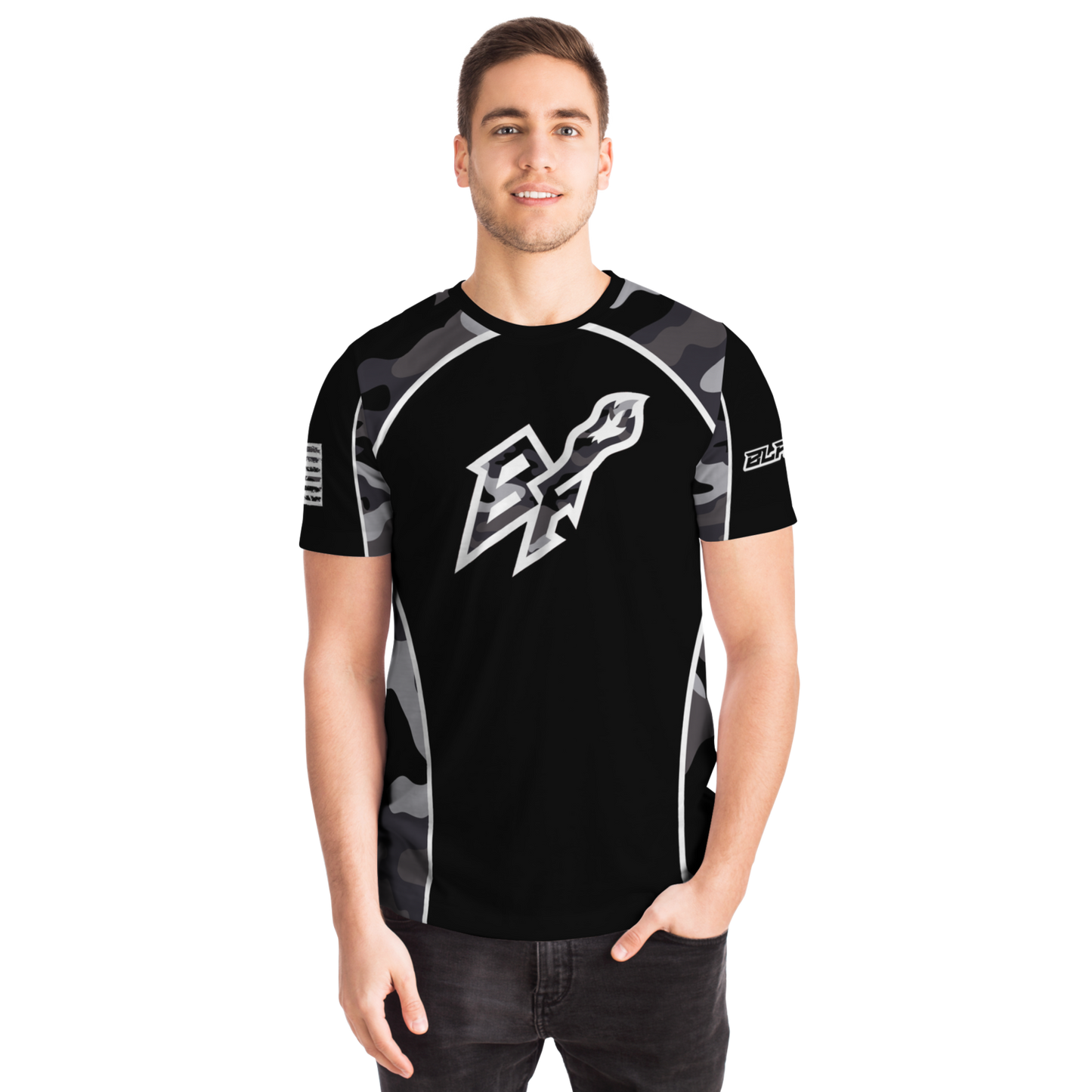 *Limited Edition* BlackFox Grey Camo Veterans Day 2023 Pro Jersey
