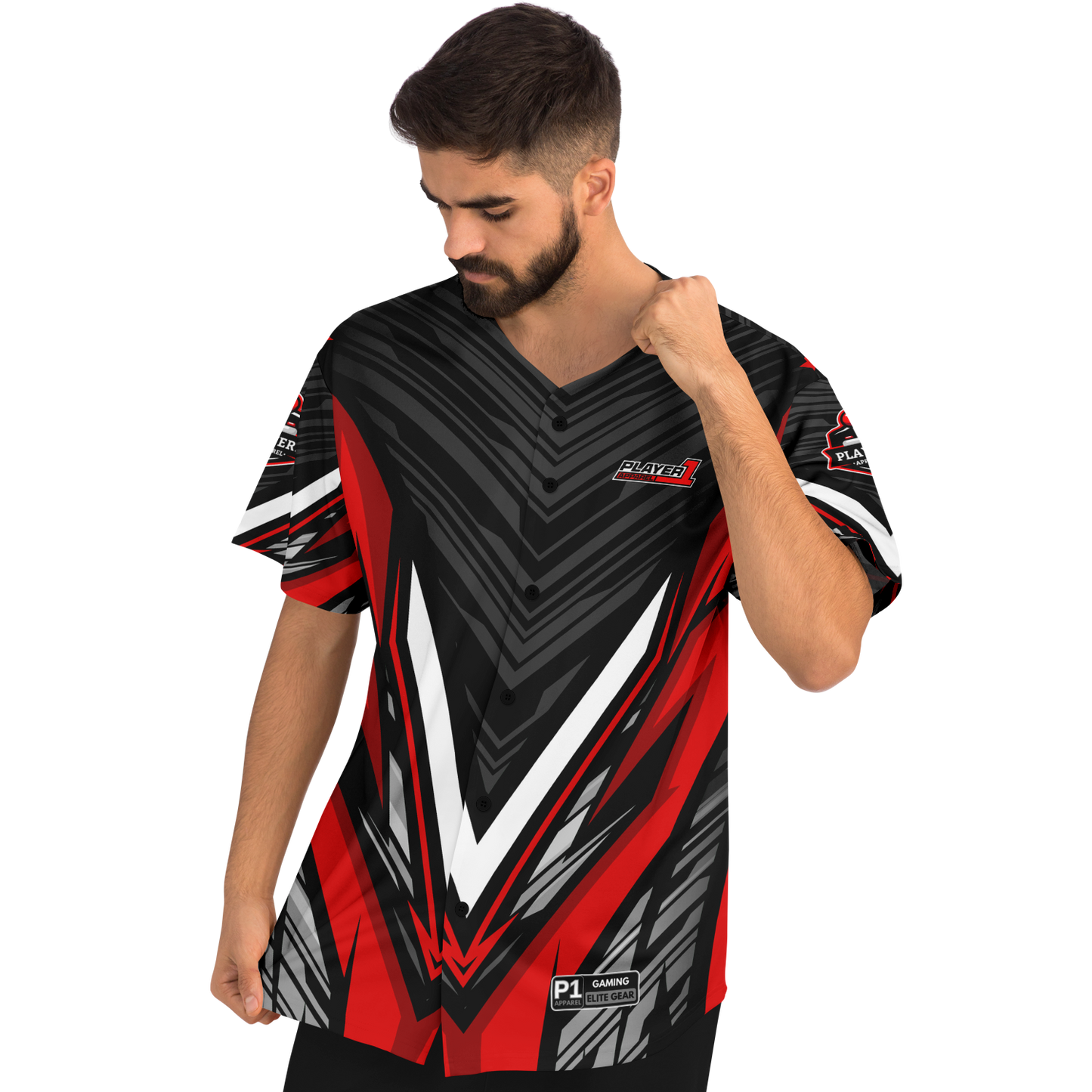 Player1Apparel V2 Unisex Baseball Jersey (CN)