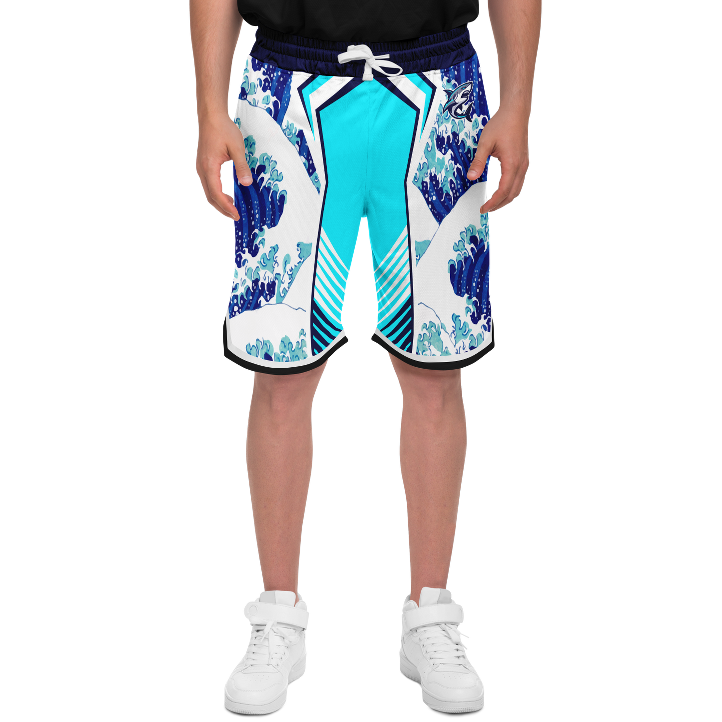 Casual Shark Basketball Shorts