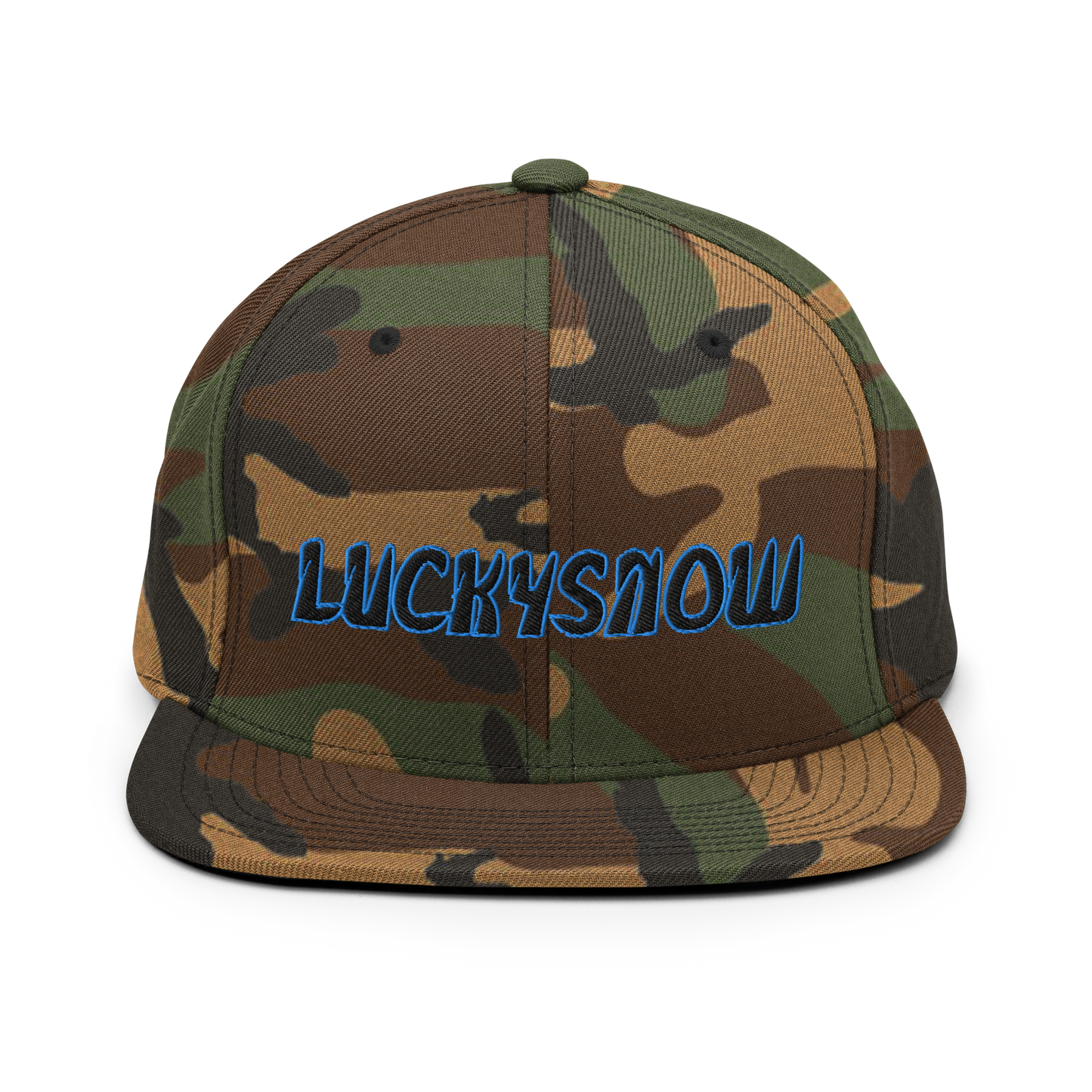 LuckySnow Snapback Hat