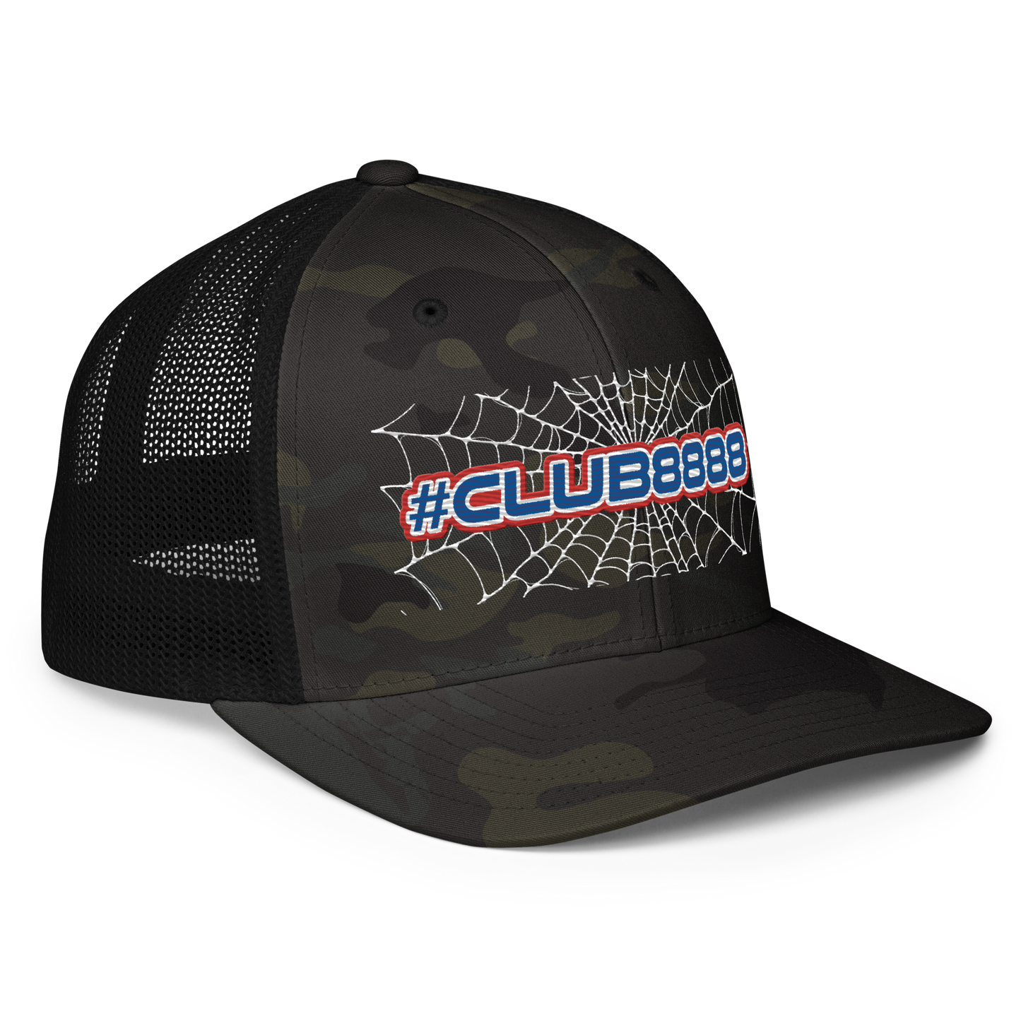 Spiderman8888 #Club8888 Flex Fit Trucker Hat