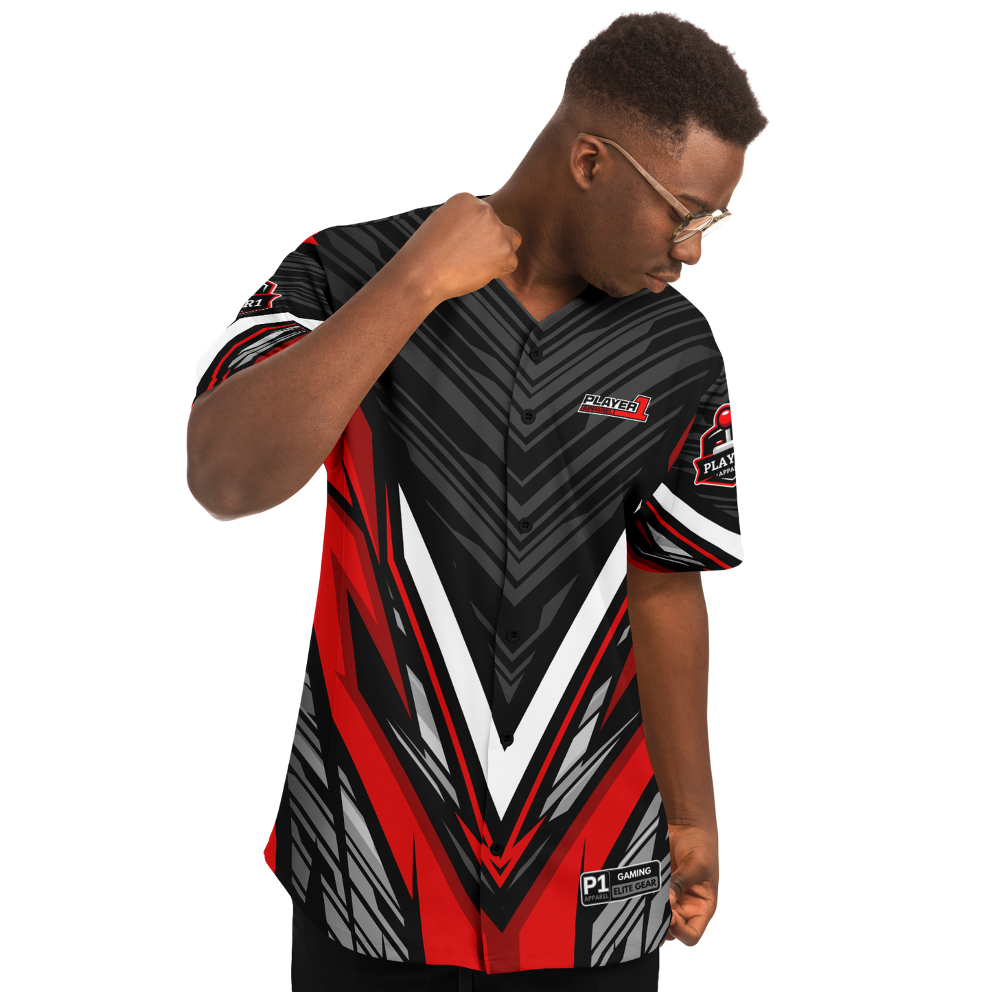 Player1Apparel V2 Unisex Baseball Jersey (CN)