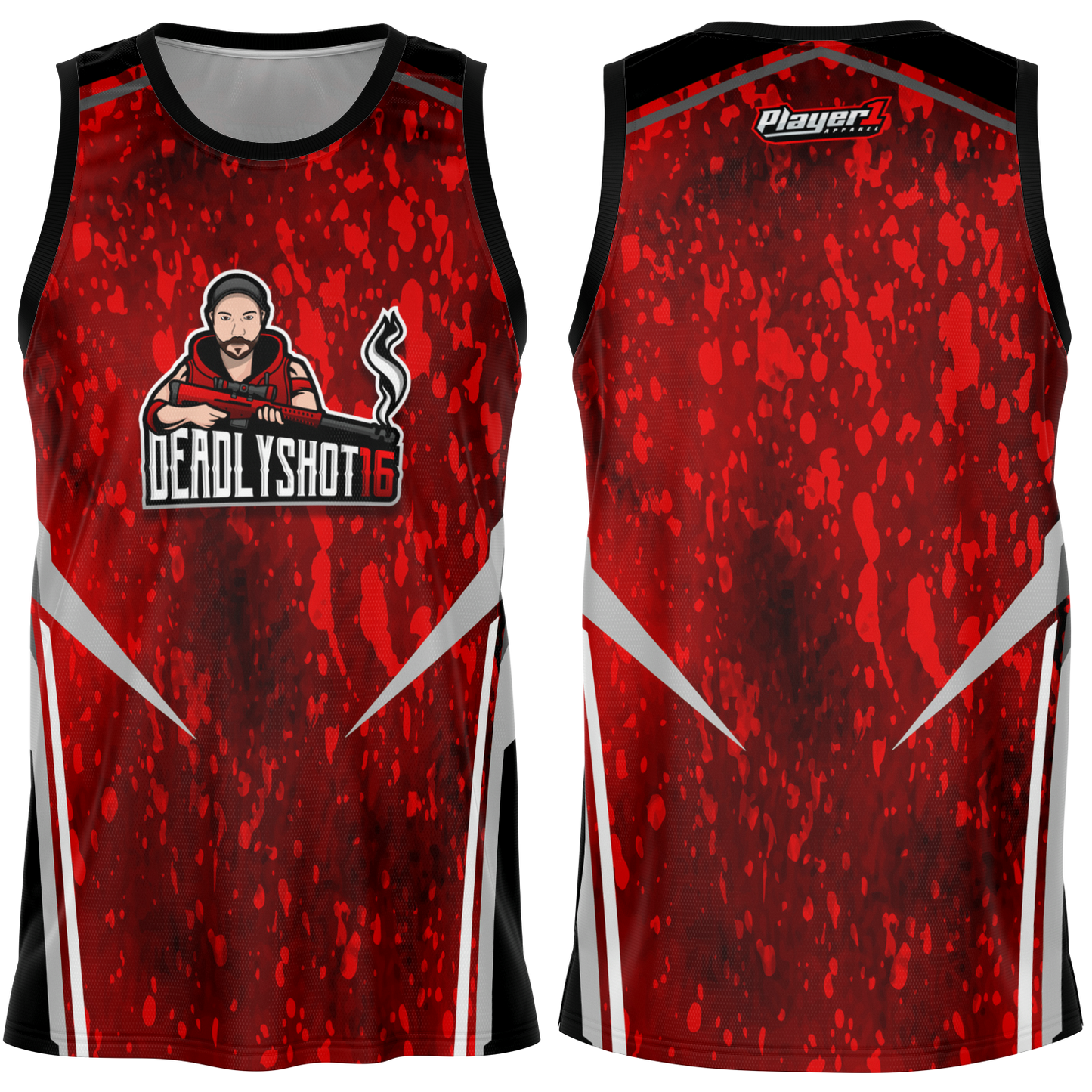 Deadlyshot16 Basketball Jersey