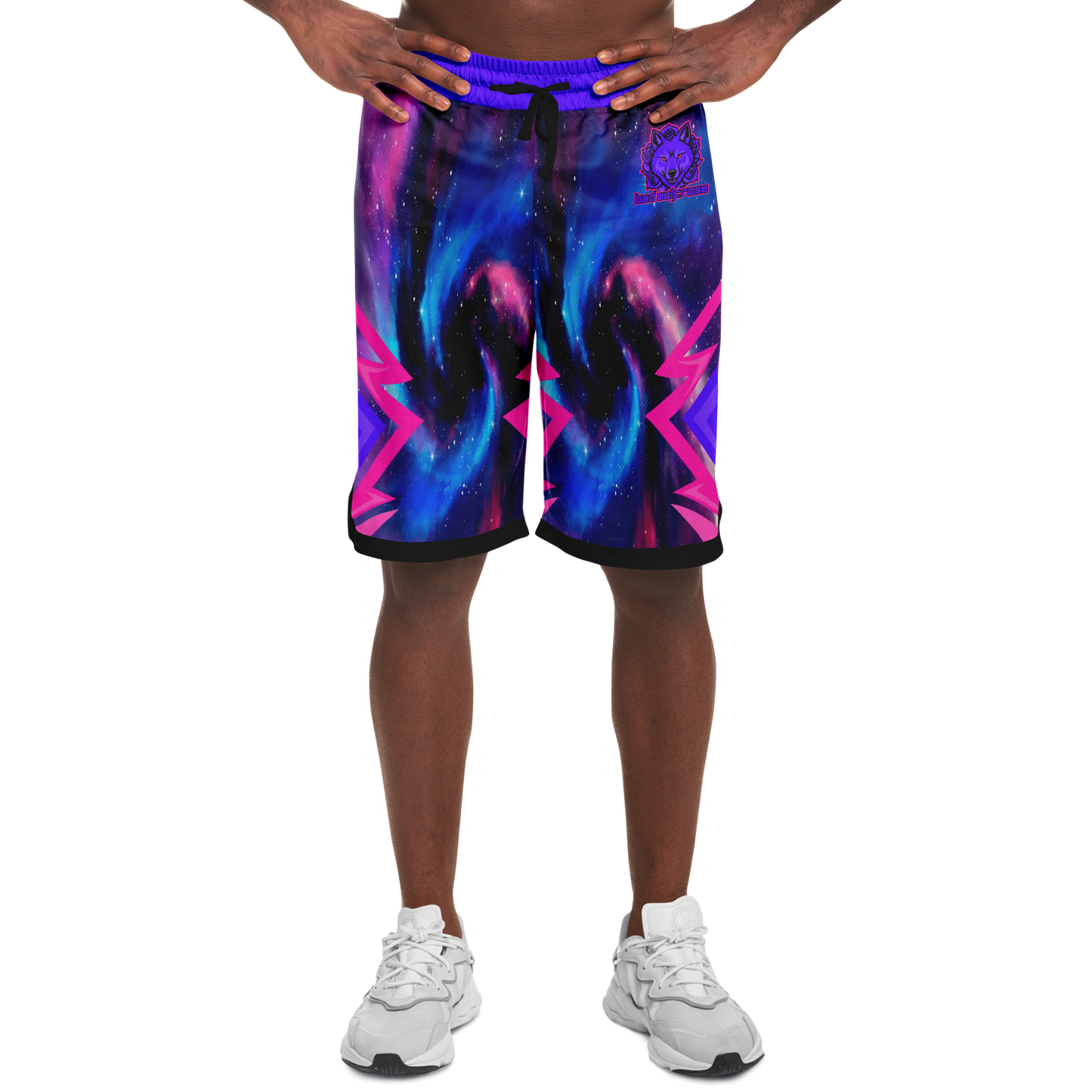 BadWolfRose Basketball Shorts