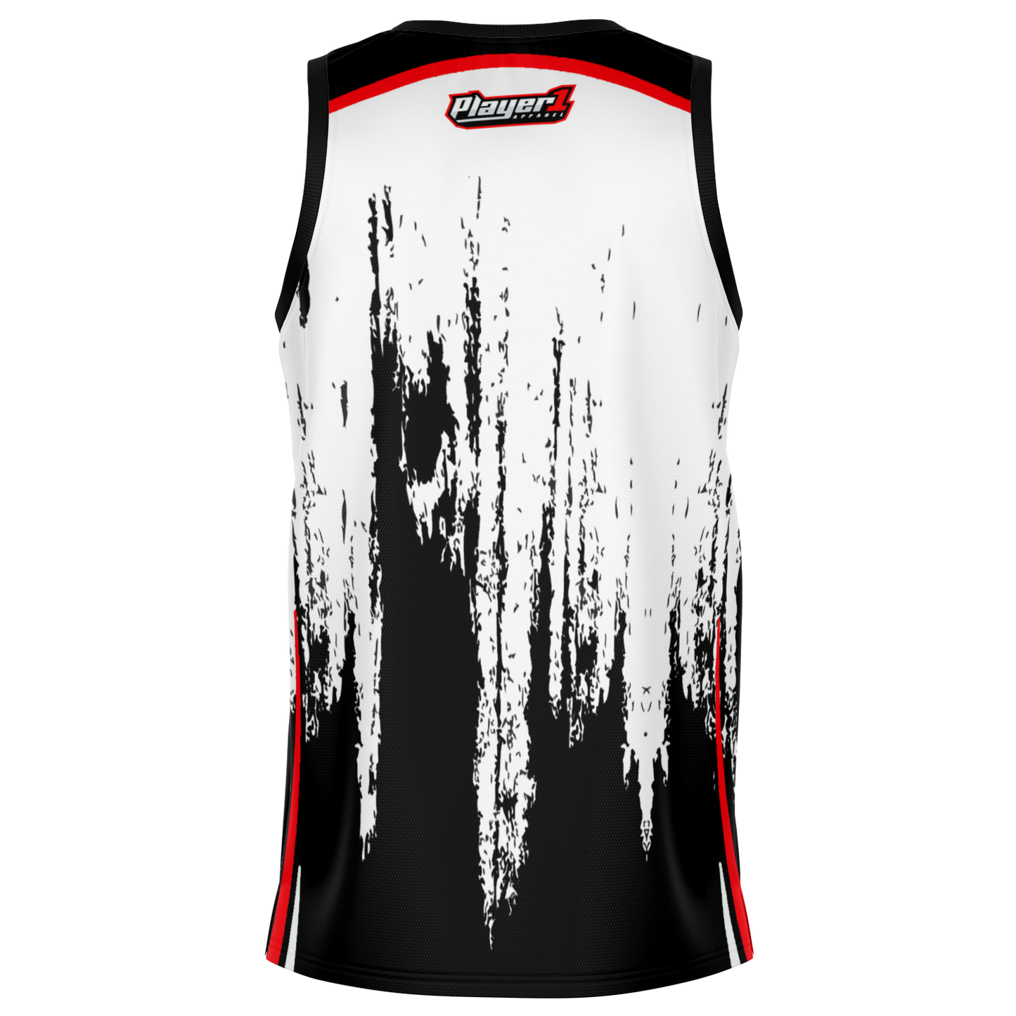 Kontroller Labs White Basketball Jersey