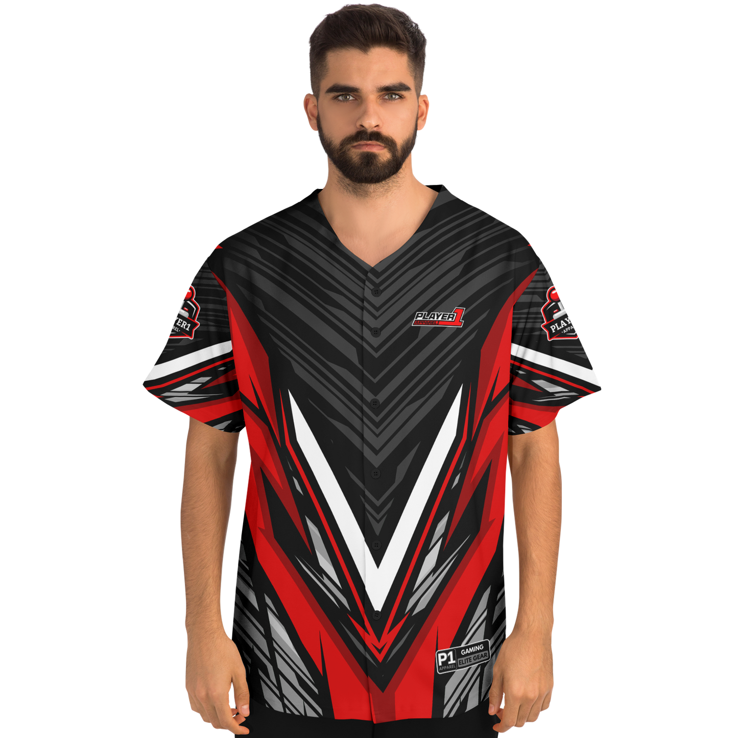 Player1Apparel V2 Unisex Baseball Jersey (CN)