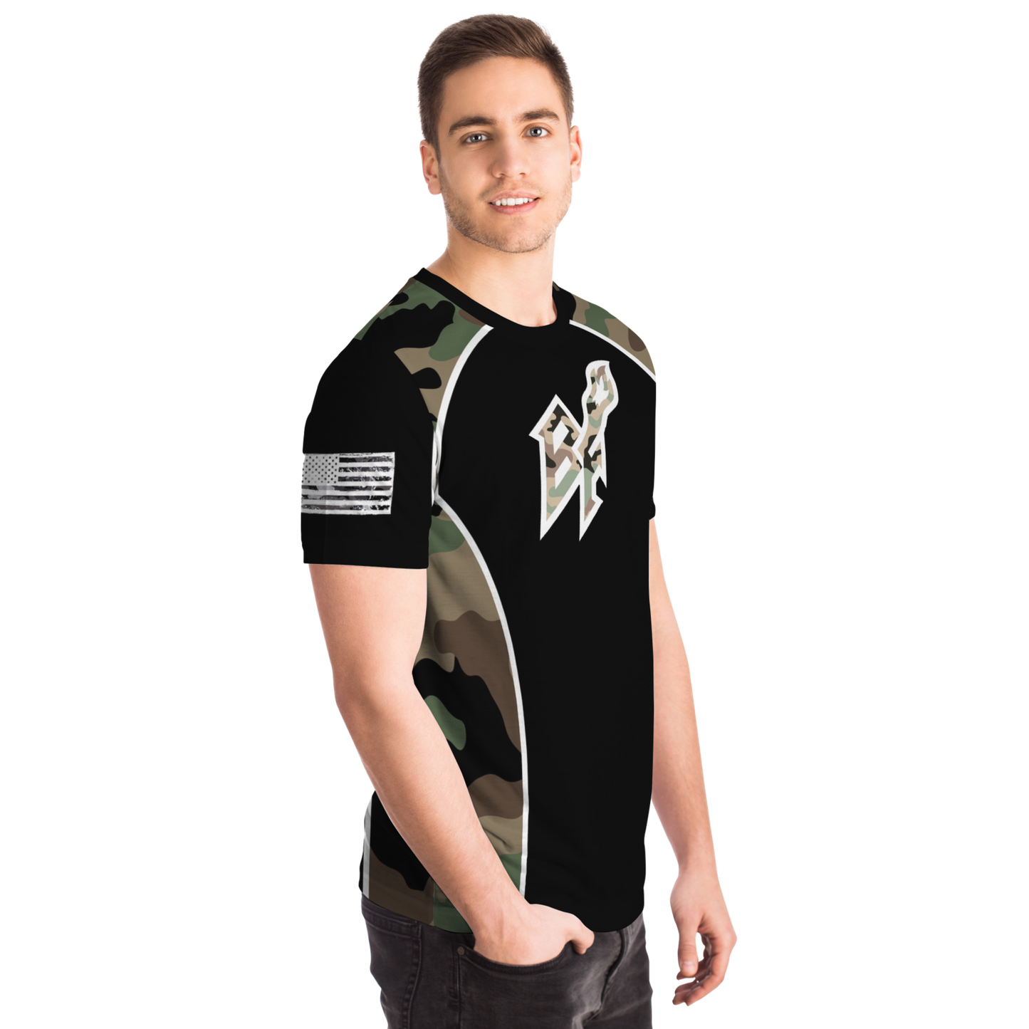*Limited Edition* BlackFox Green Camo Veterans Day 2023 Pro Jersey