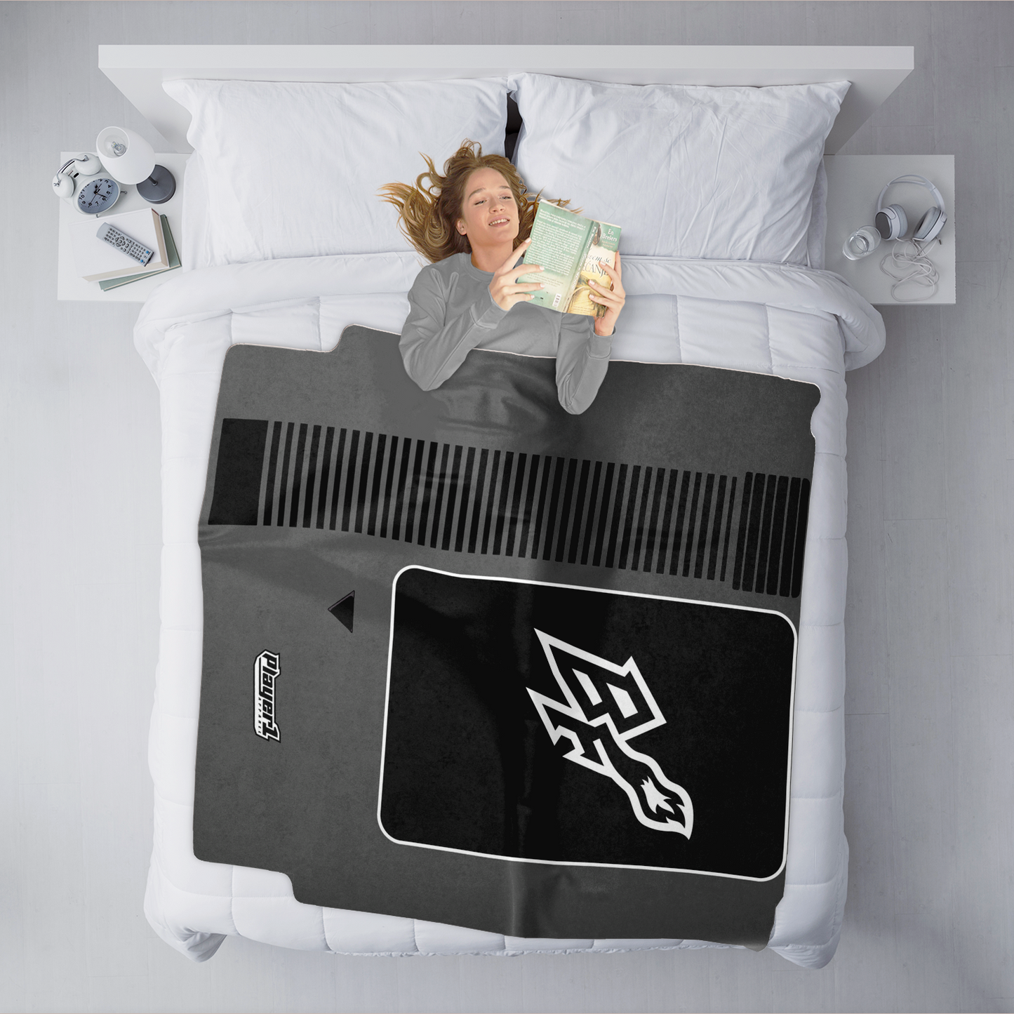 BlackFox Game Cartridge Blanket