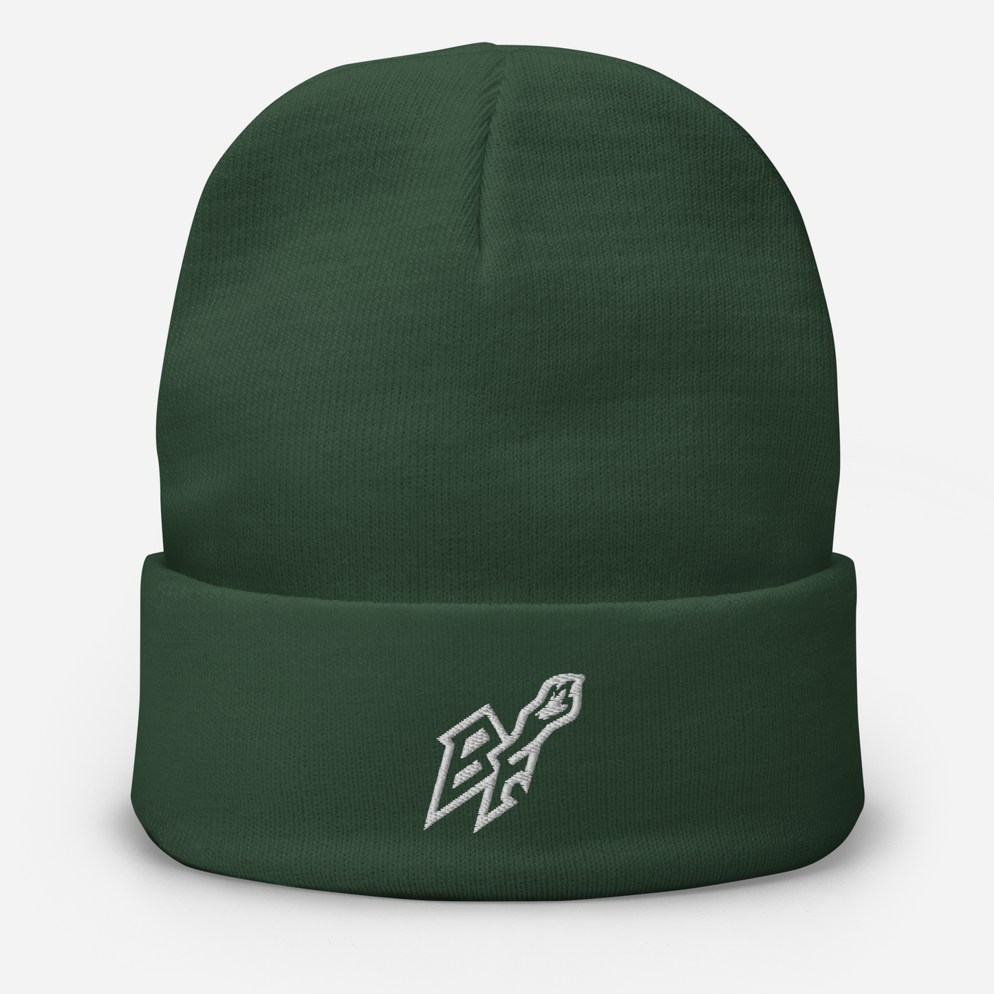 BlackFox Embroidered Beanie