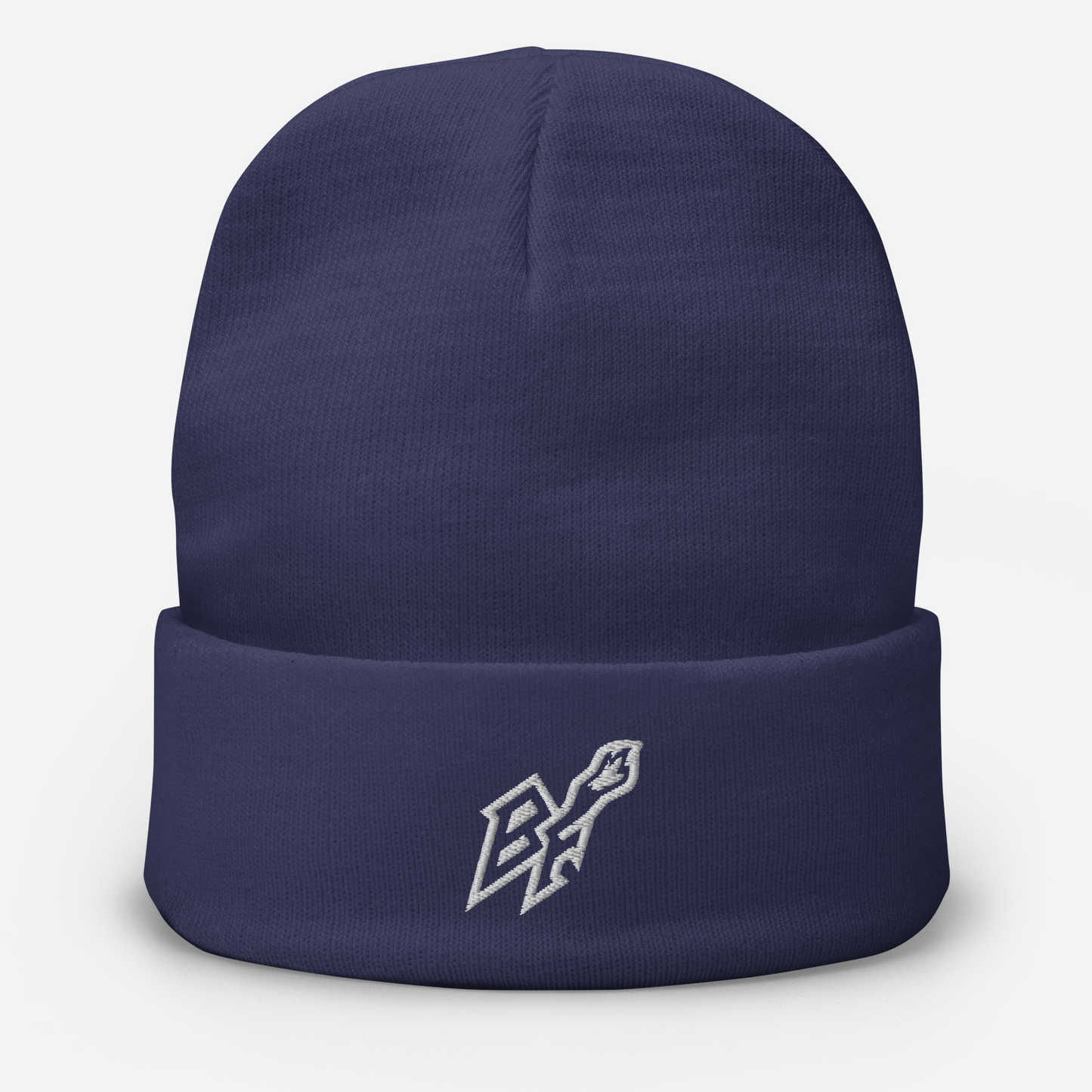 BlackFox Embroidered Beanie