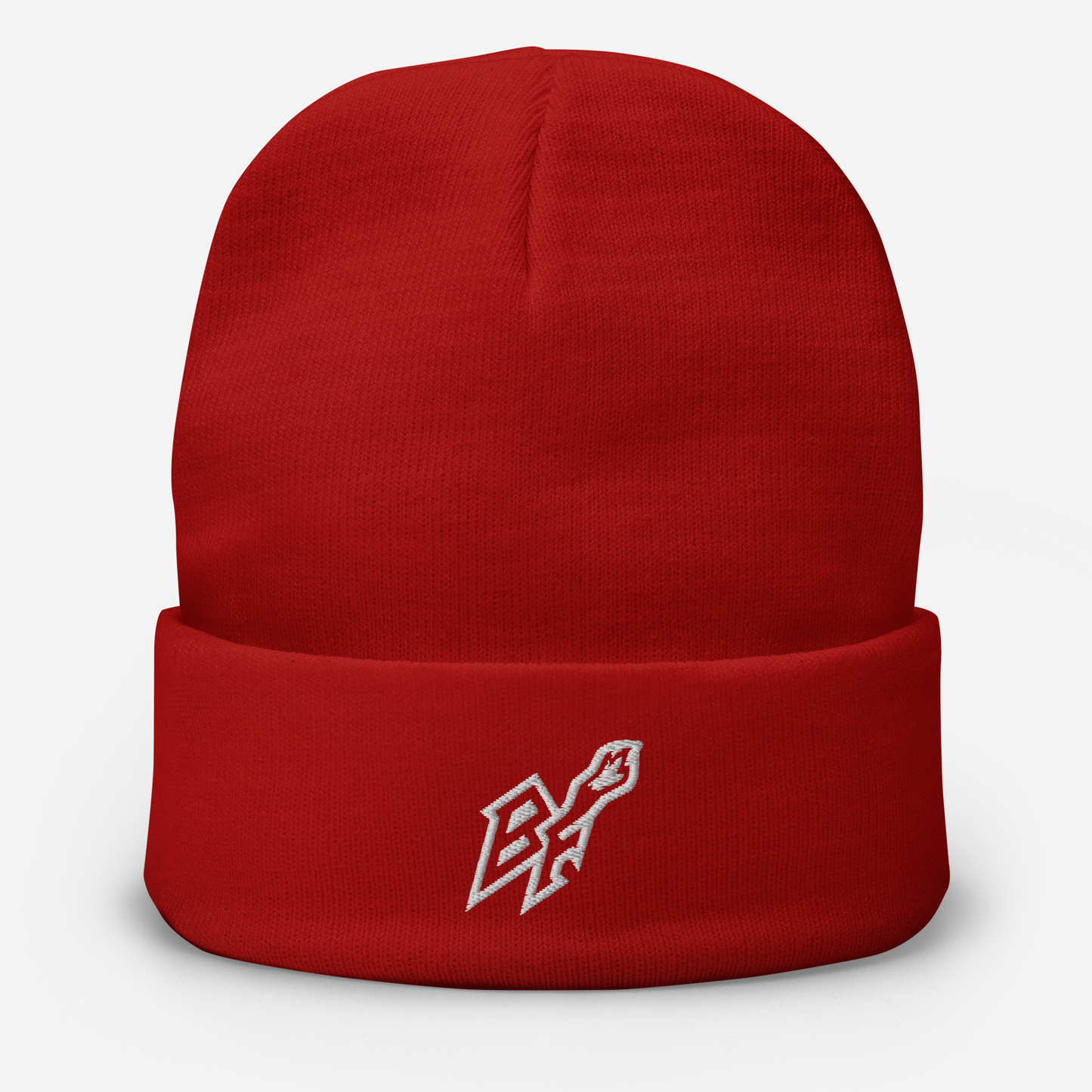 BlackFox Embroidered Beanie