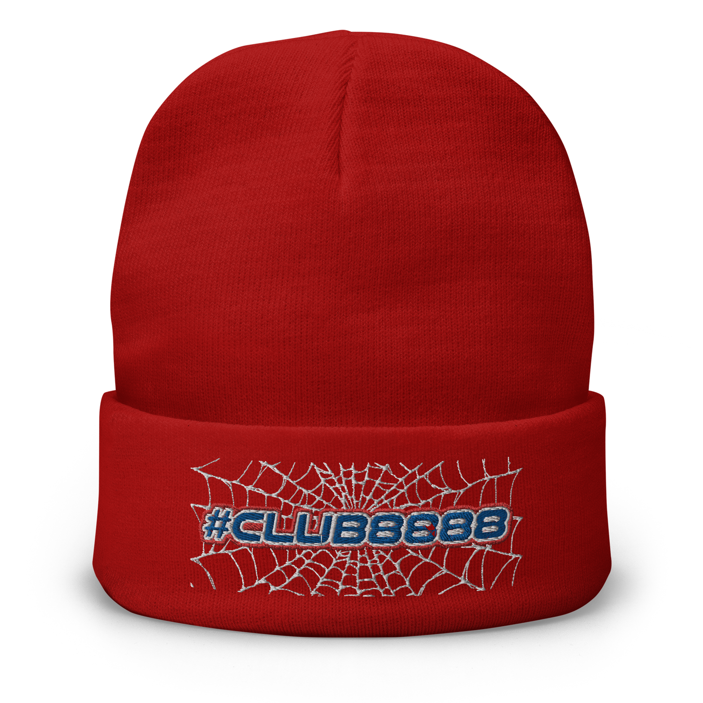 Spiderman8888 Club8888 Embroidered Beanie