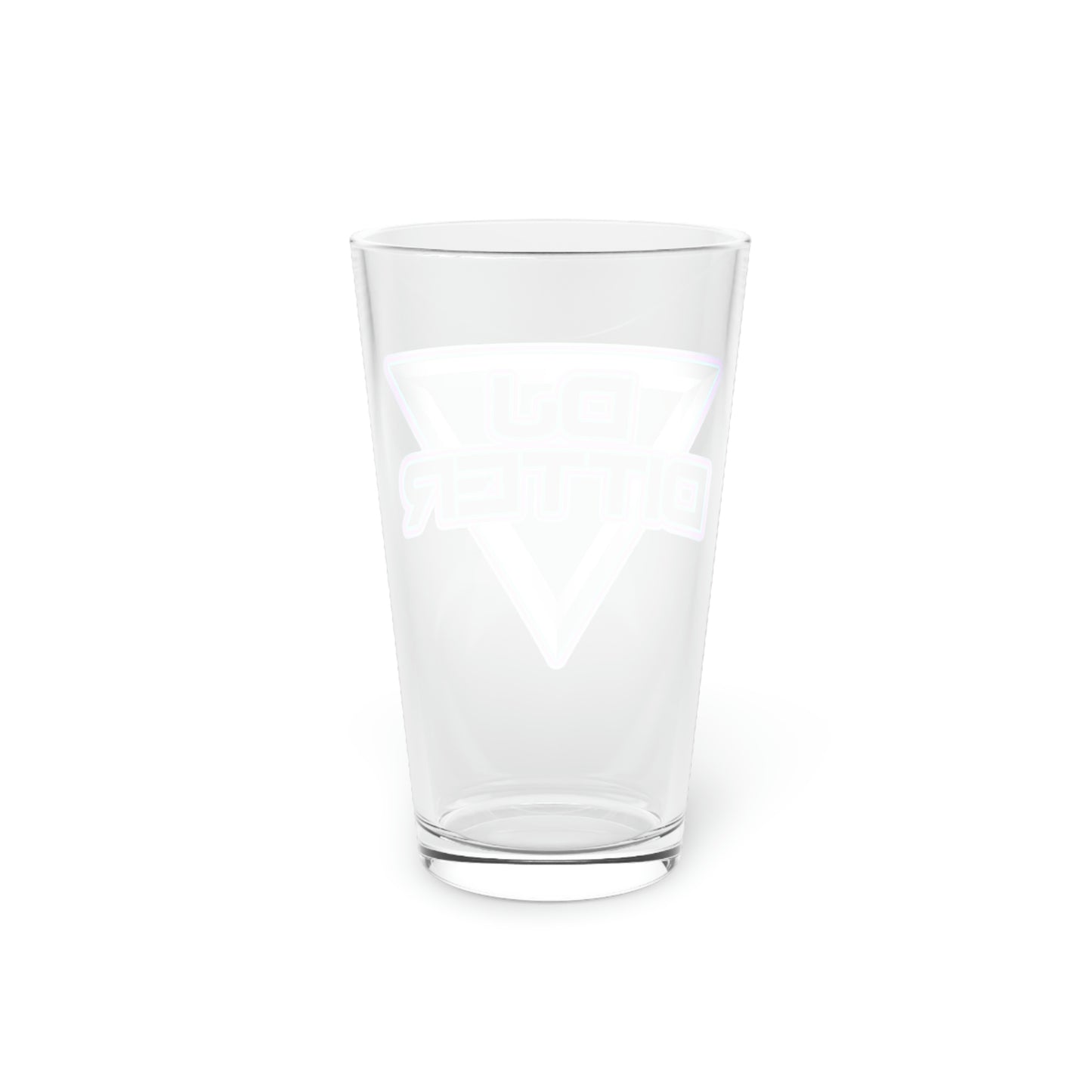Dj Ditter Pint Glass, 16oz