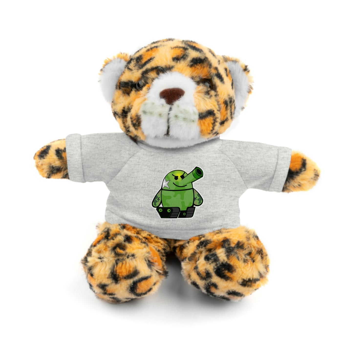 Smarmy Tank Cartoon Stuffed Animals with Tee