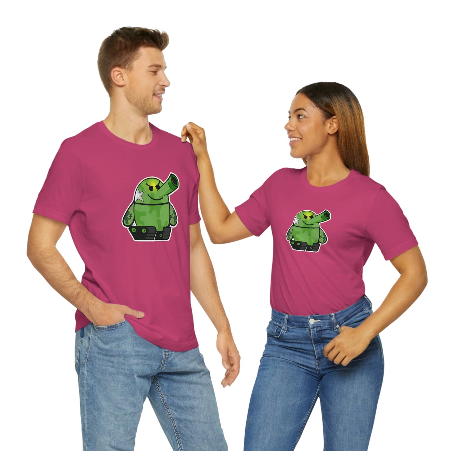 Smarmy Tank Cartoon Unisex T-shirt