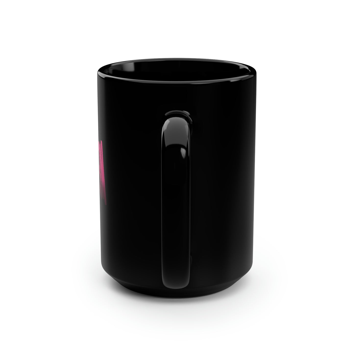 SixOneSev3n Text Black Mug, 15oz