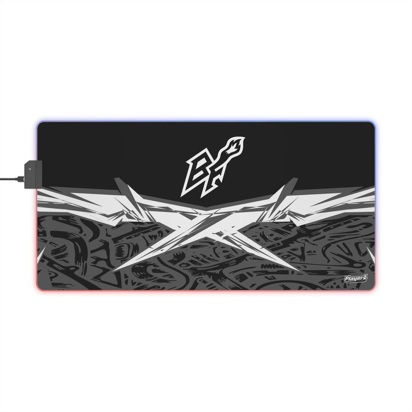 BlackFox LED Gaming Mouse Pad