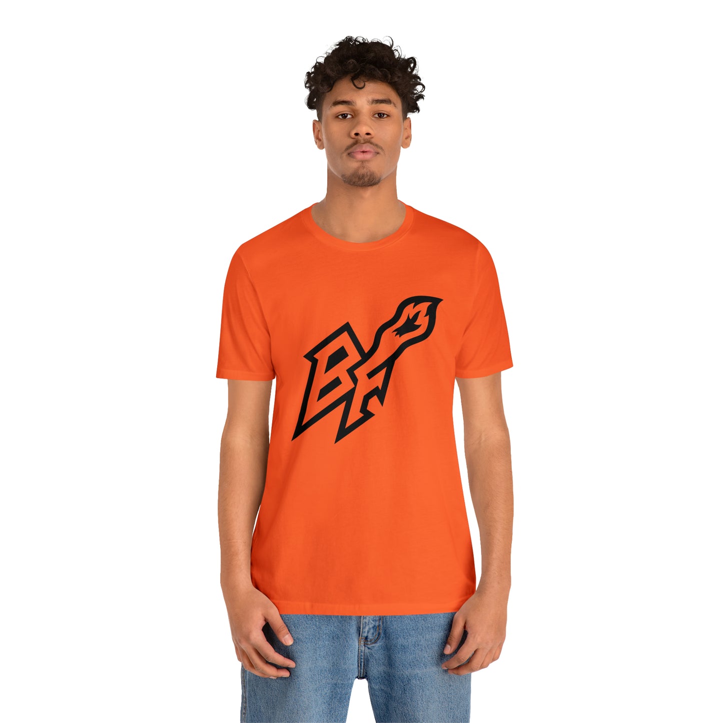 BlackFox Unisex T-shirt W/Black Logo
