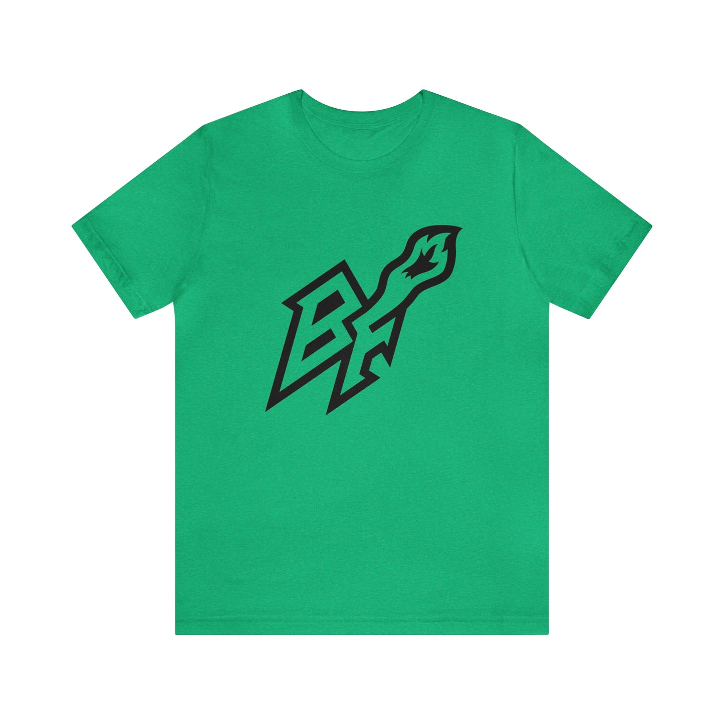 BlackFox Unisex T-shirt W/Black Logo