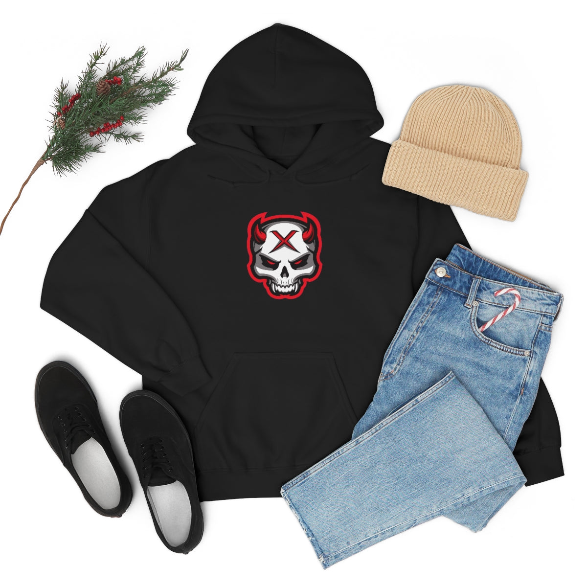 Red Bit Unisex Hoodie