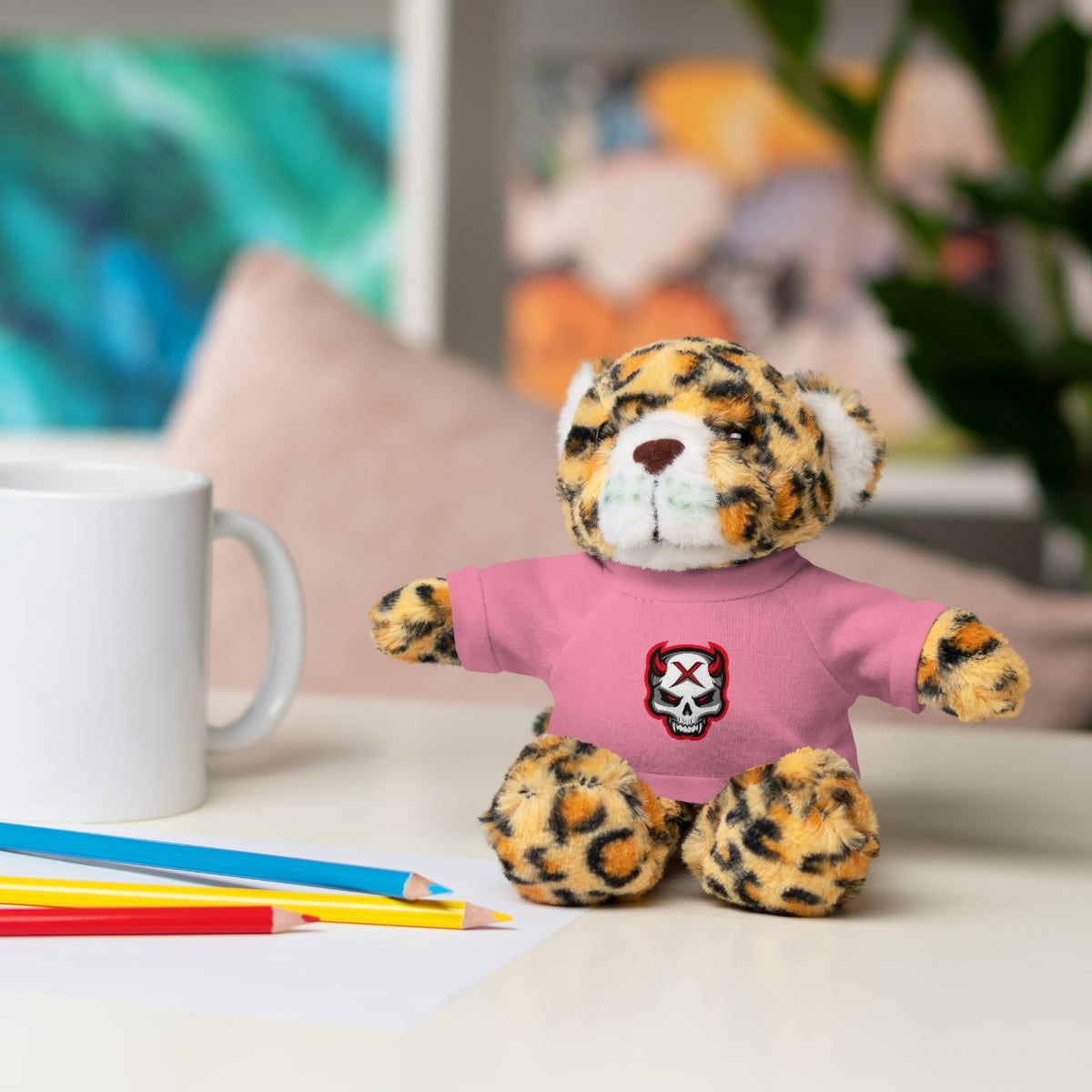 Red Bit Stuffed Animals with Tee