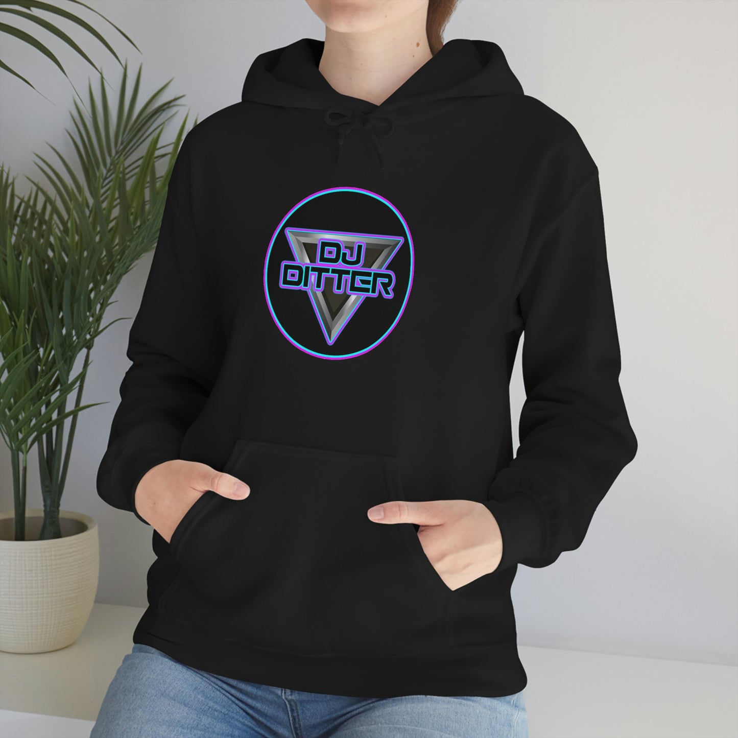 Dj Ditter Circle Logo Unisex Hoodie