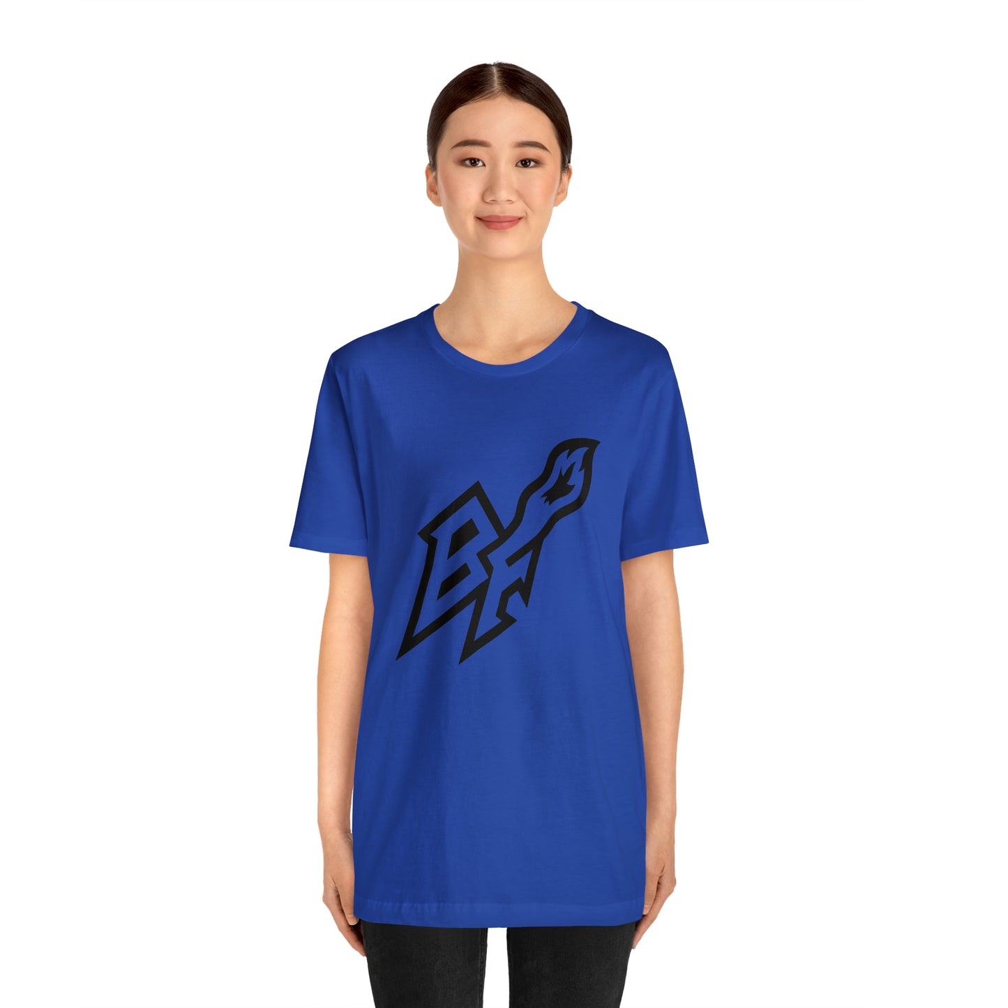 BlackFox Unisex T-shirt W/Black Logo