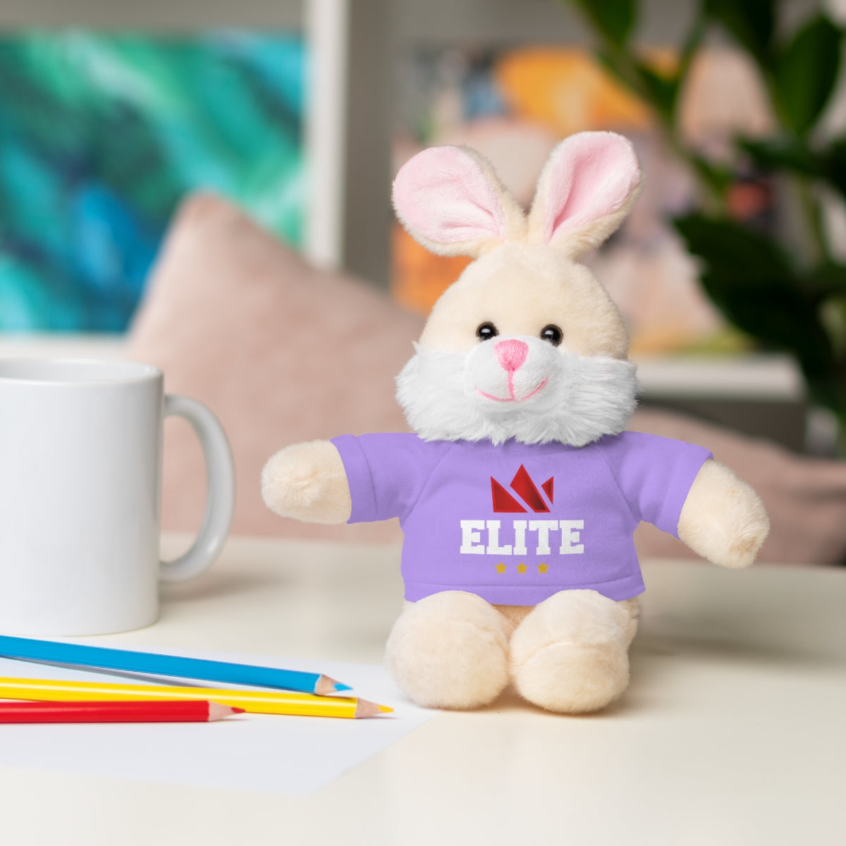 EliteTeam.Tv Stuffed Animals with Tee