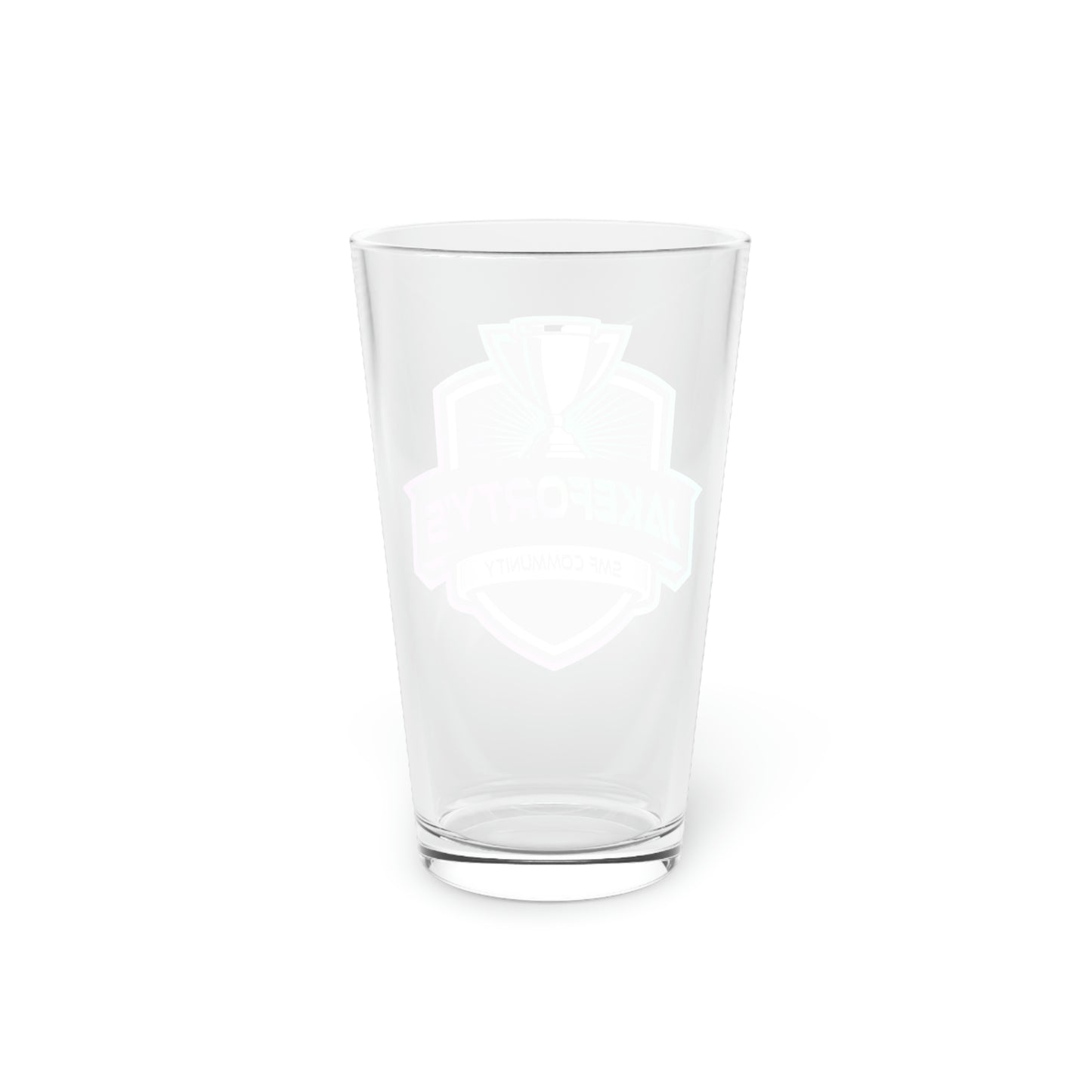 Team SMF Pint Glass, 16oz
