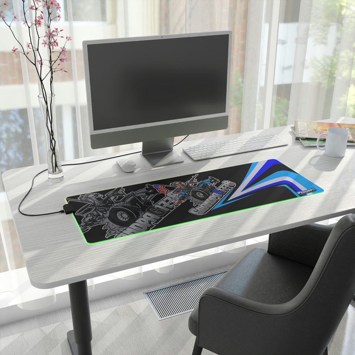 GrandpaG LED Gaming Mouse Pad