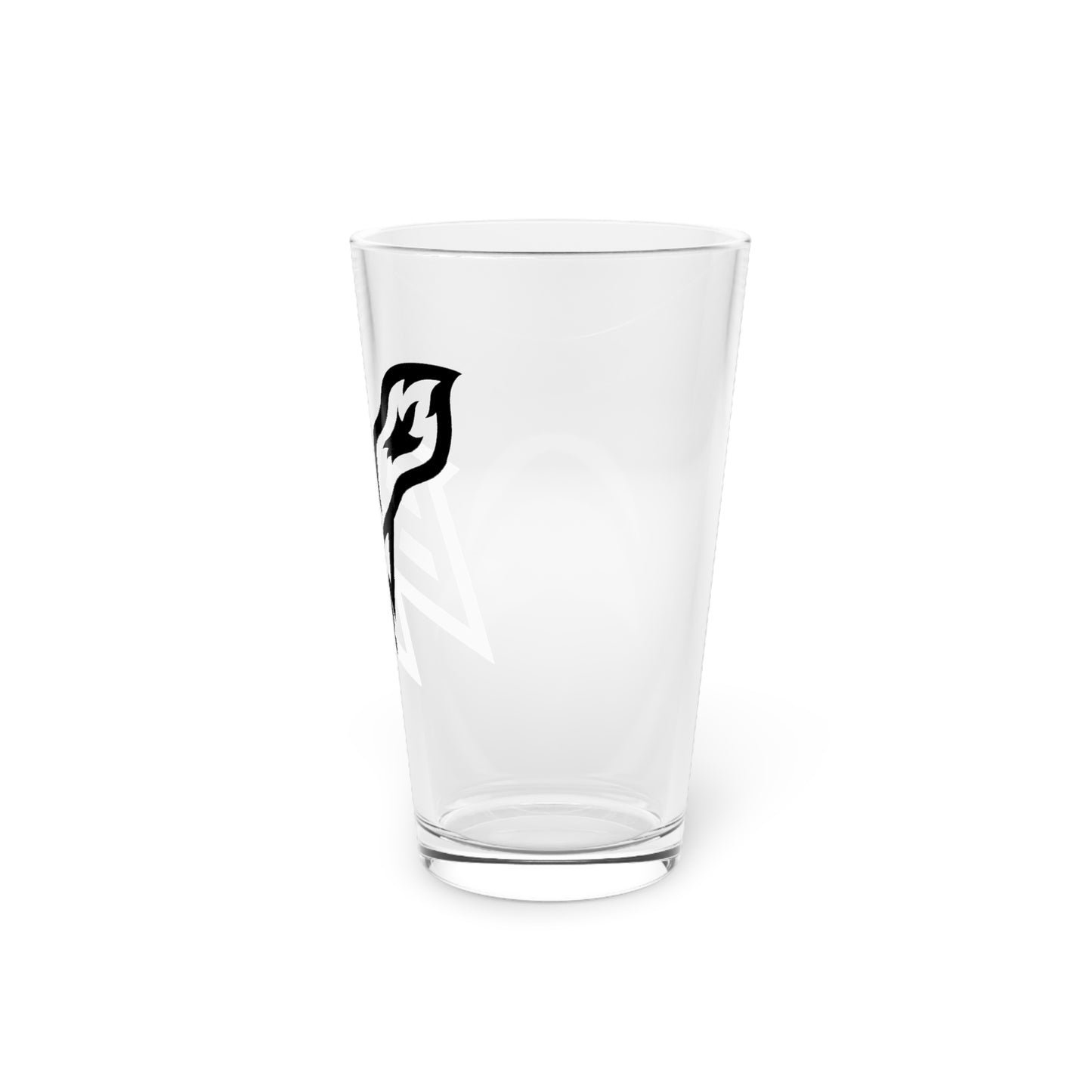 BlackFox Pint Glass, 16oz