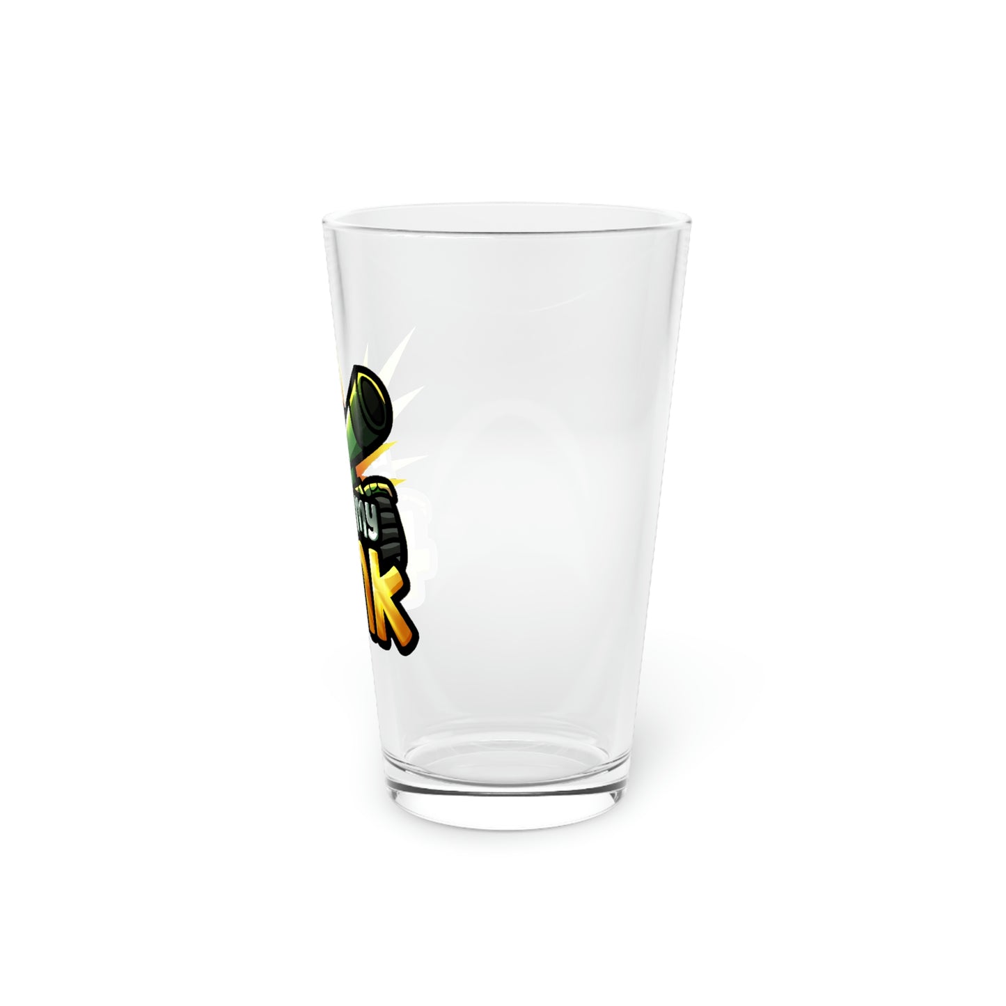 Smarmy Tank Pint Glass, 16oz