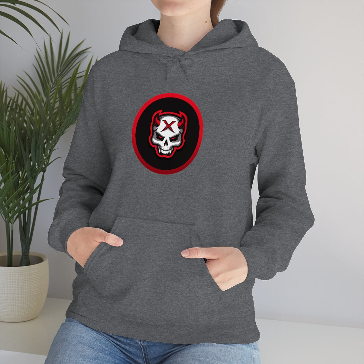 Red Bit Unisex Hoodie