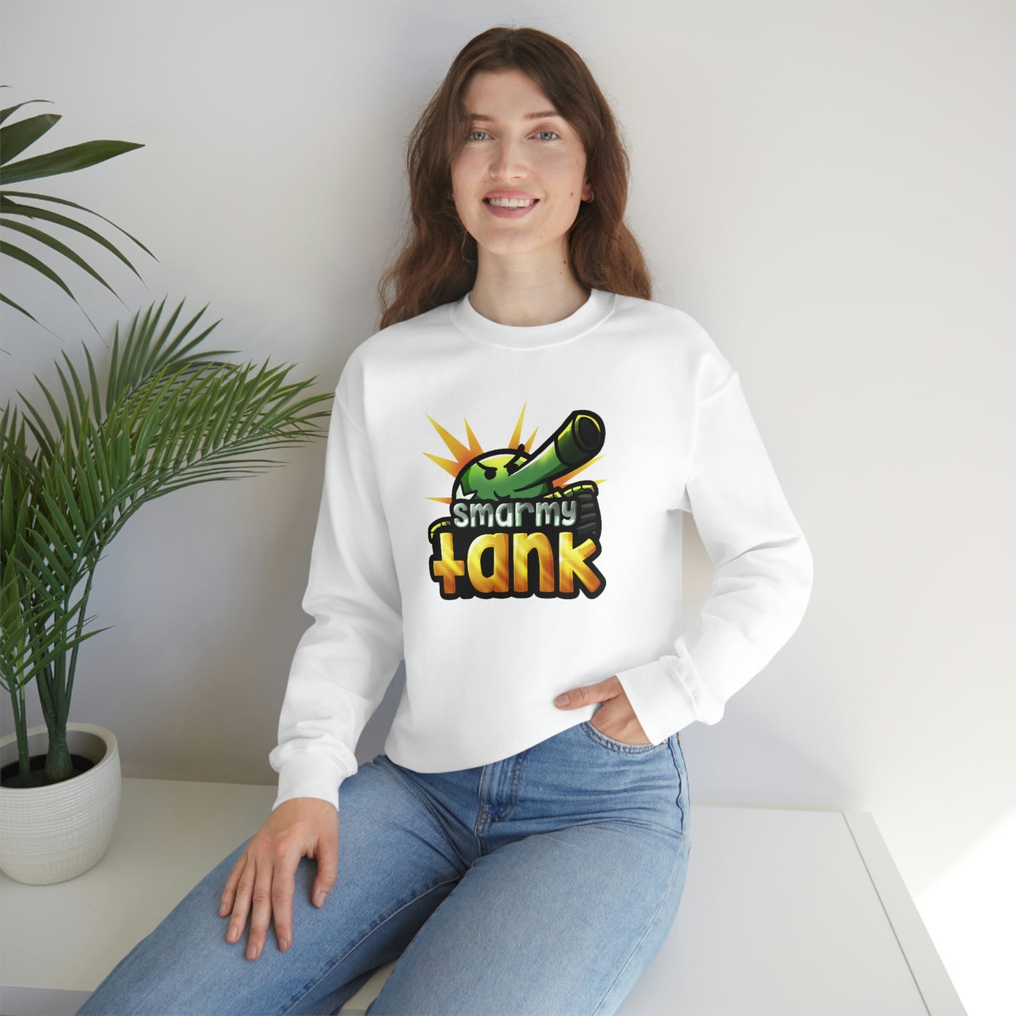 Smarmy Tank Unisex Sweatshirt