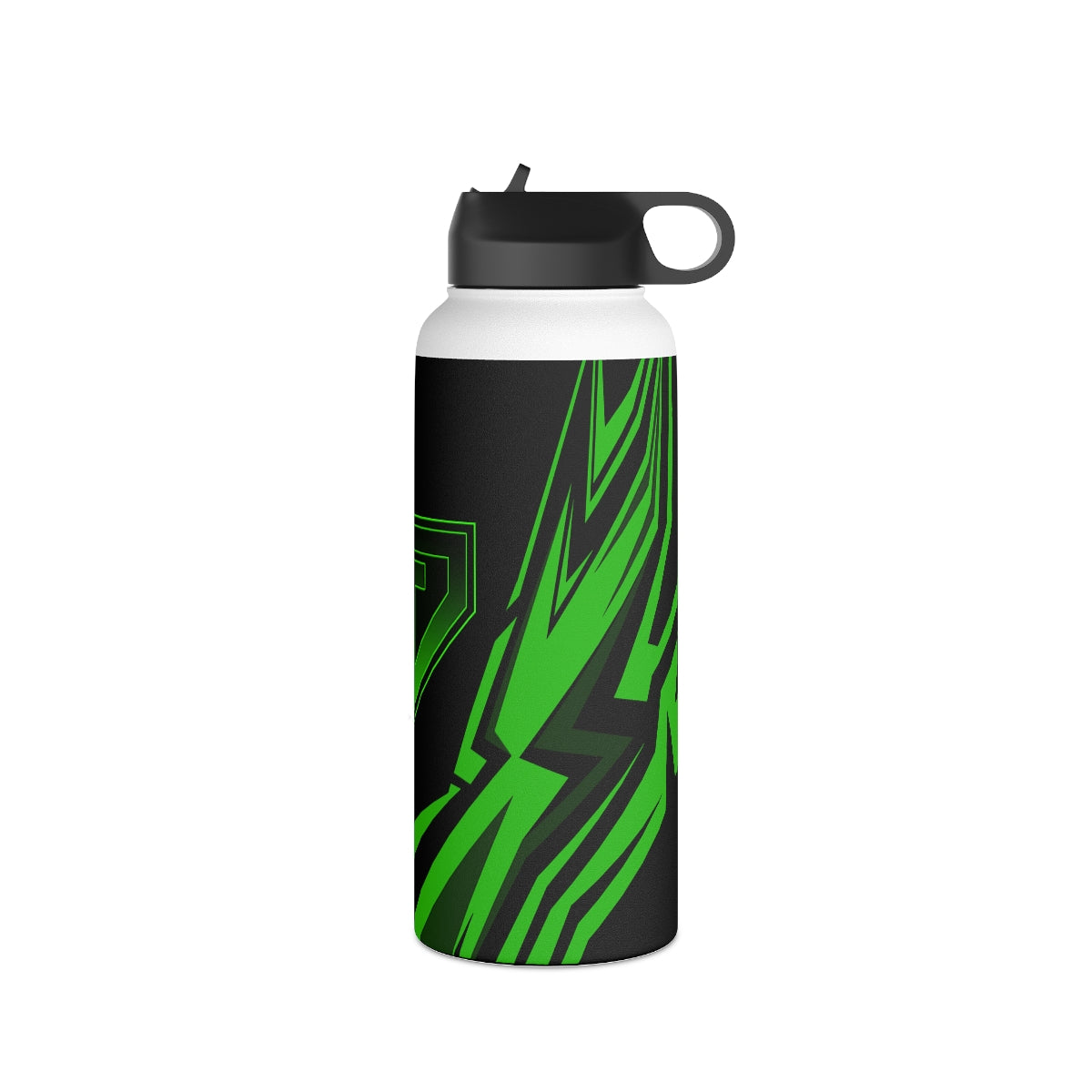 JJ Green Giant Stainless Steel Water Bottle, Standard Lid