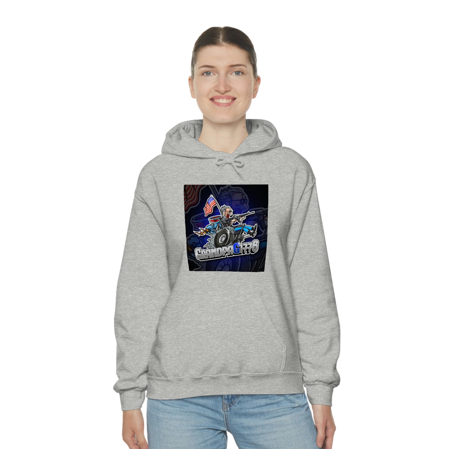 GrandpaG Silhouette Unisex Hoodie