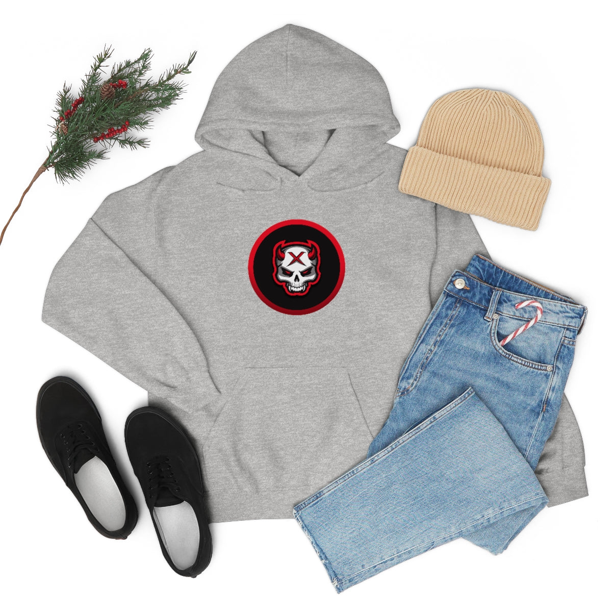 Red Bit Unisex Hoodie