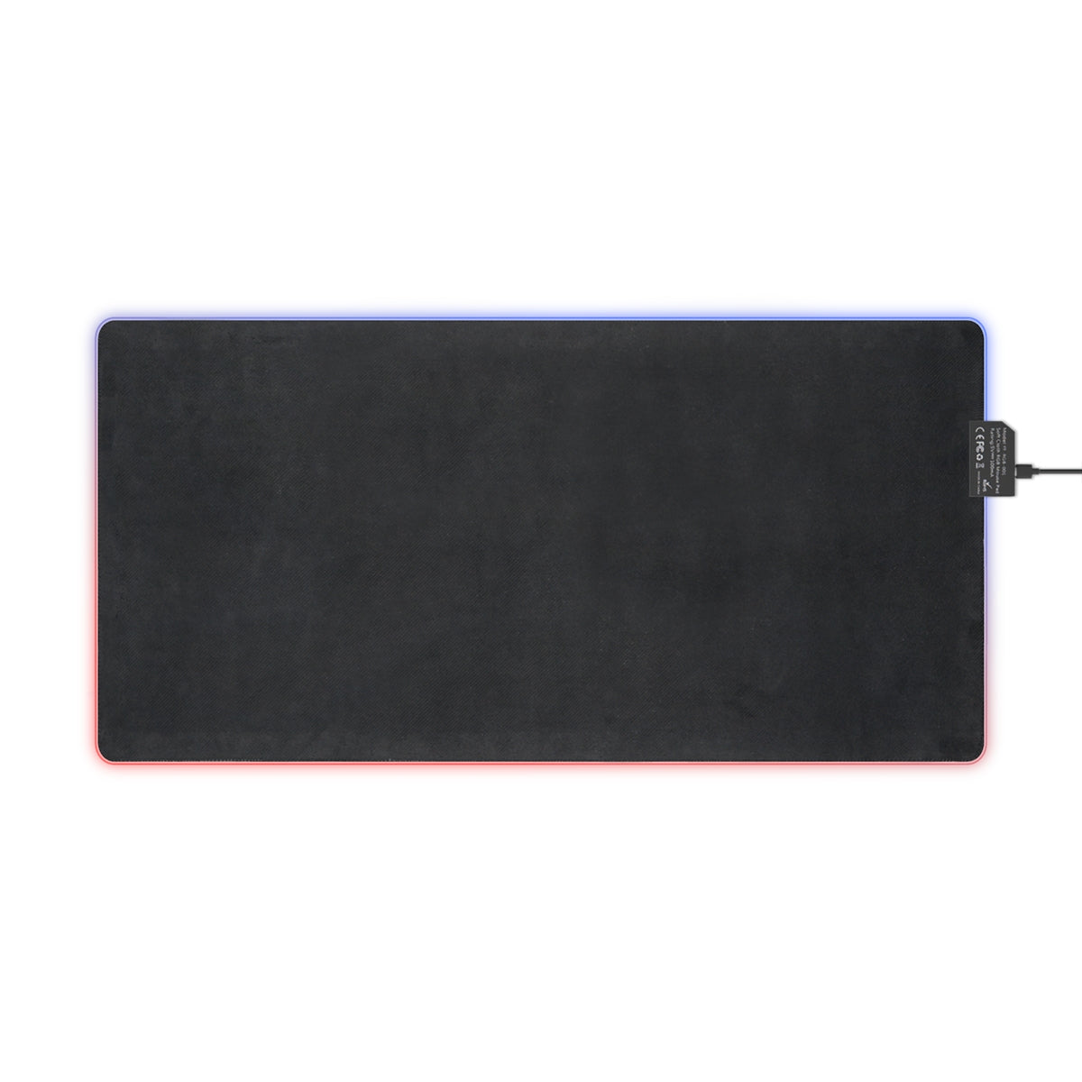 Red Bit LED Gaming Mouse Pad