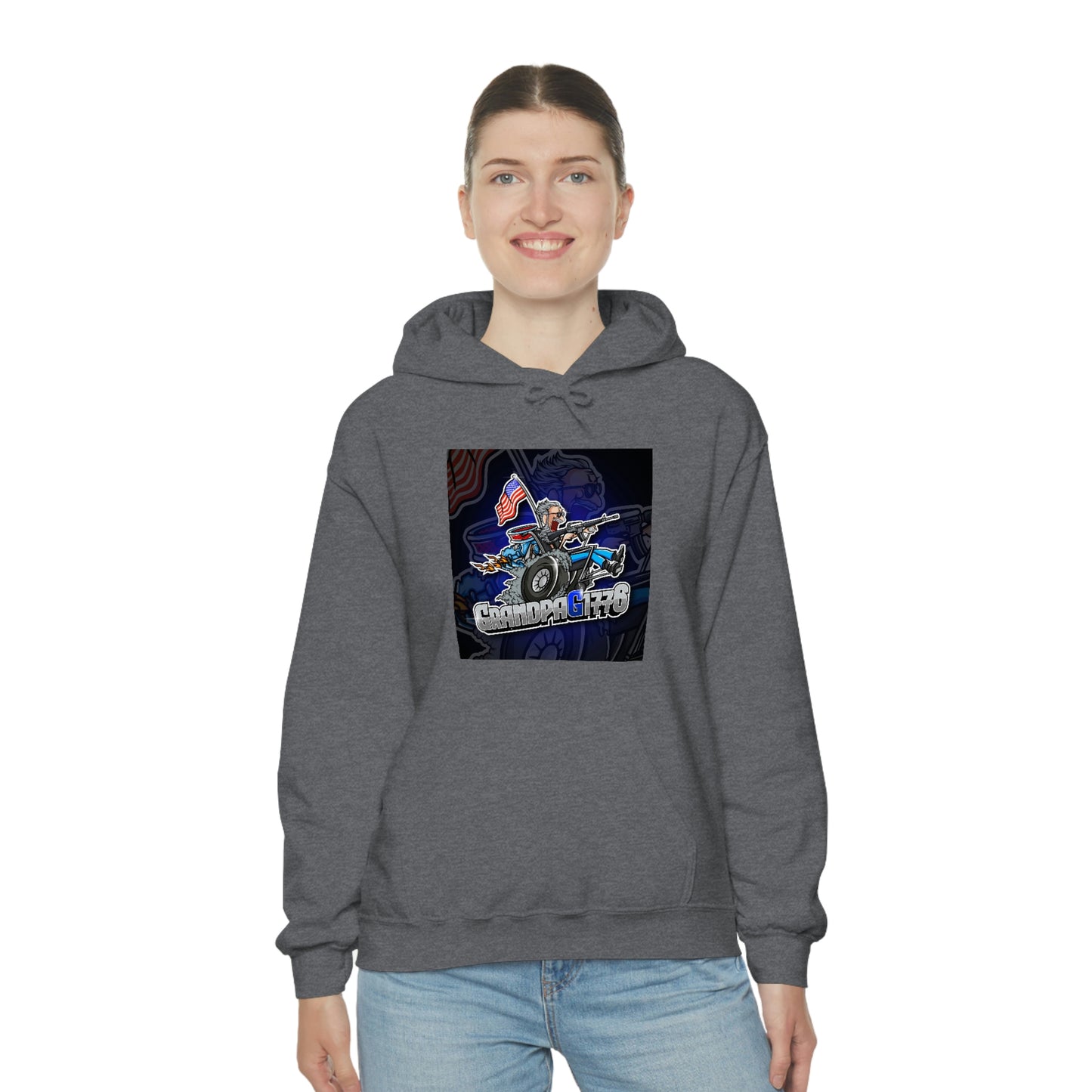 GrandpaG Silhouette Unisex Hoodie