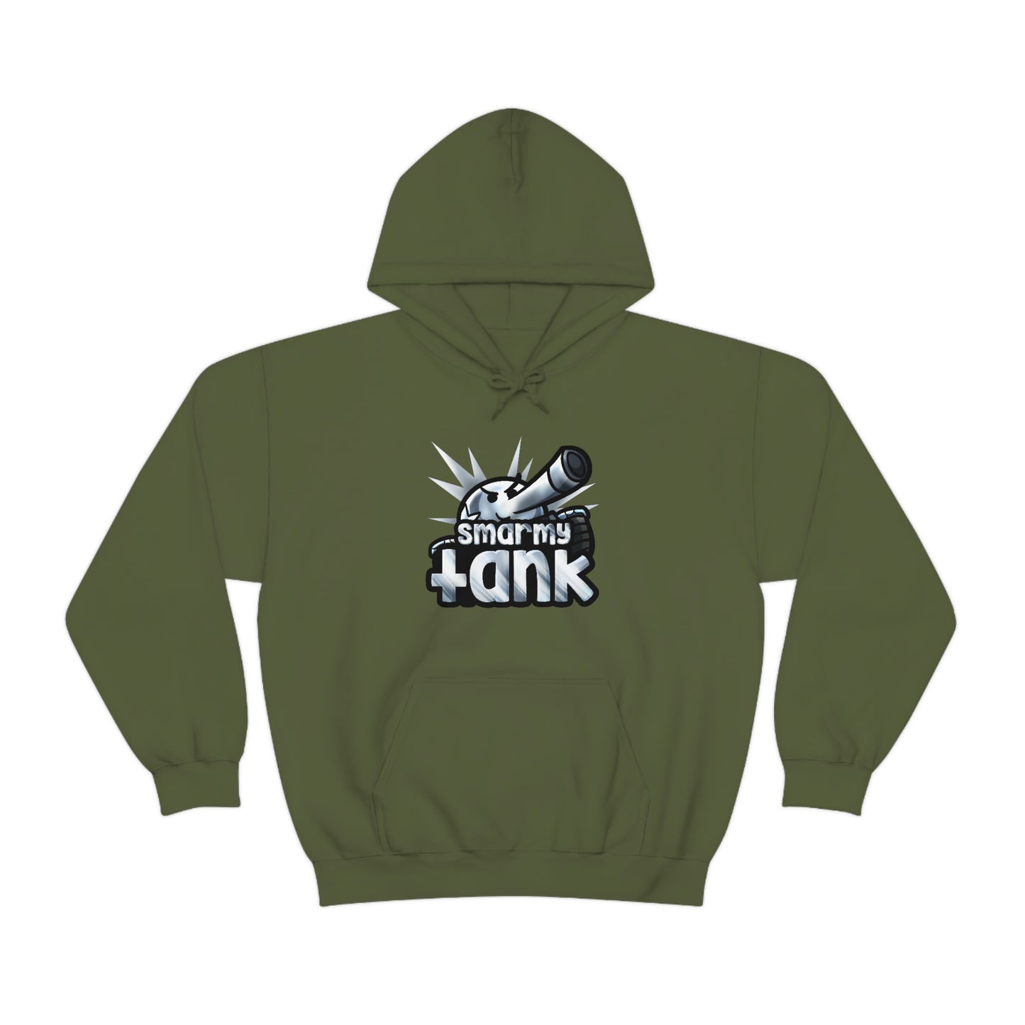 Chrome Smarmy Tank Unisex Hoodie