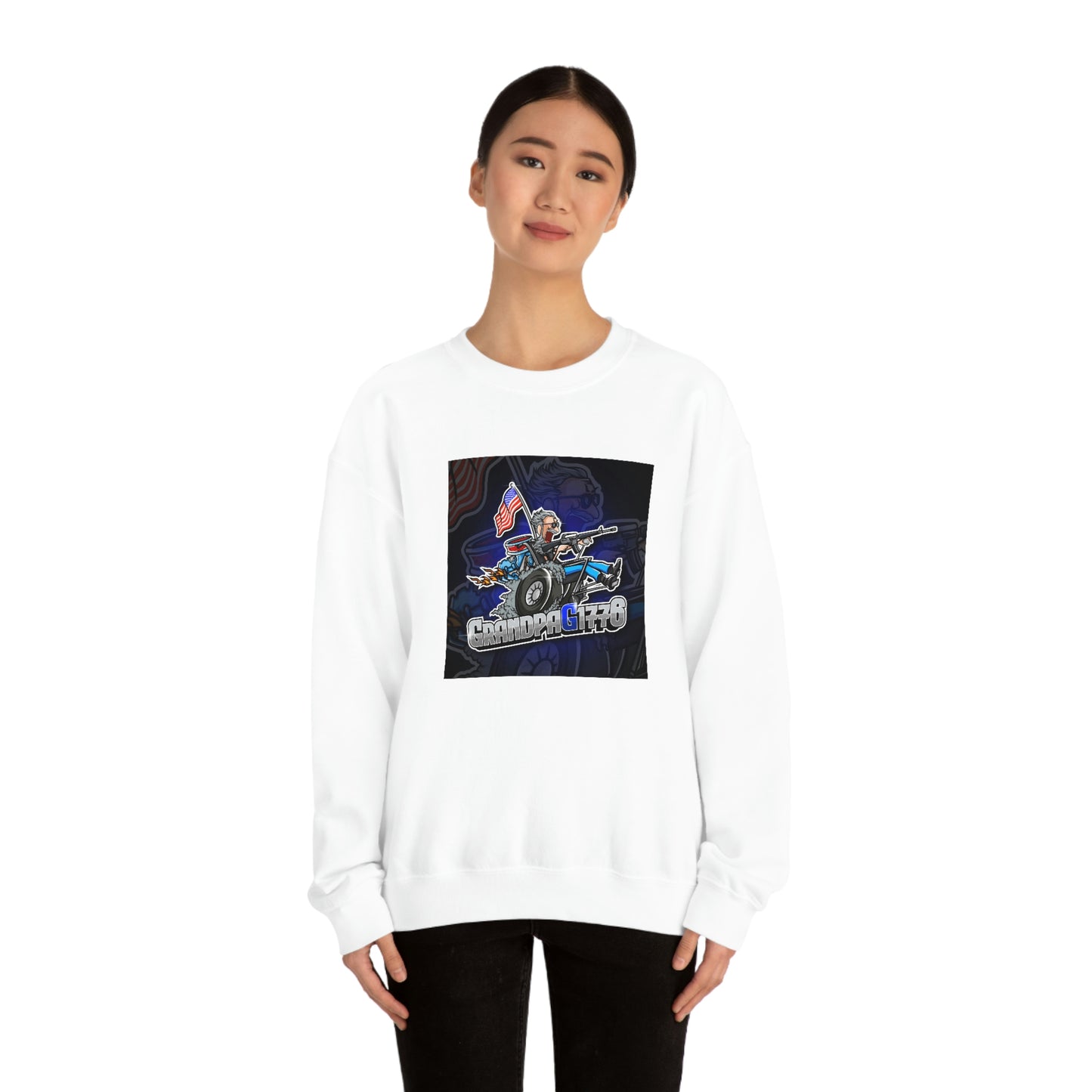 GrandpaG Silhouette Unisex Sweatshirt