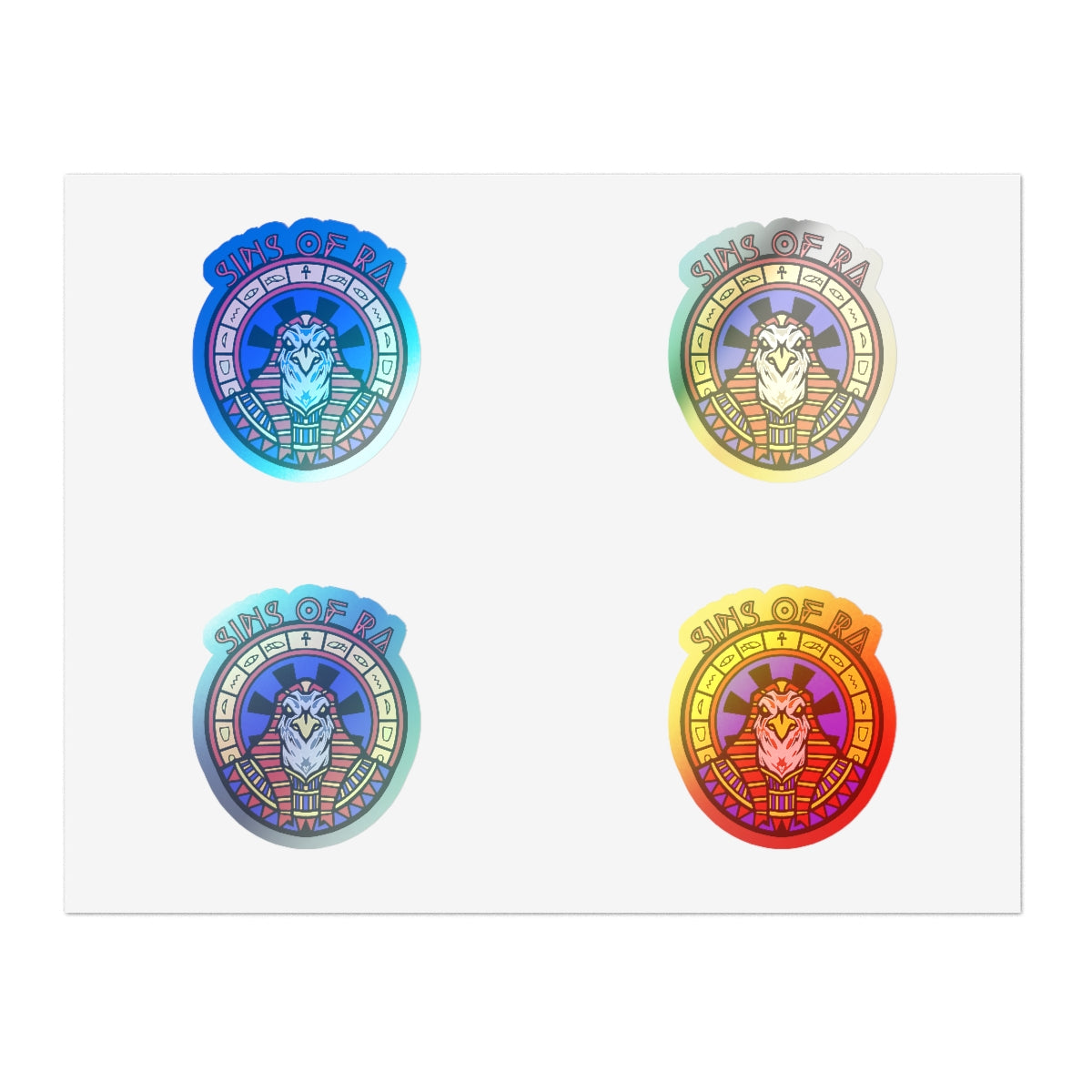 Sins Of Ra Sticker Sheets