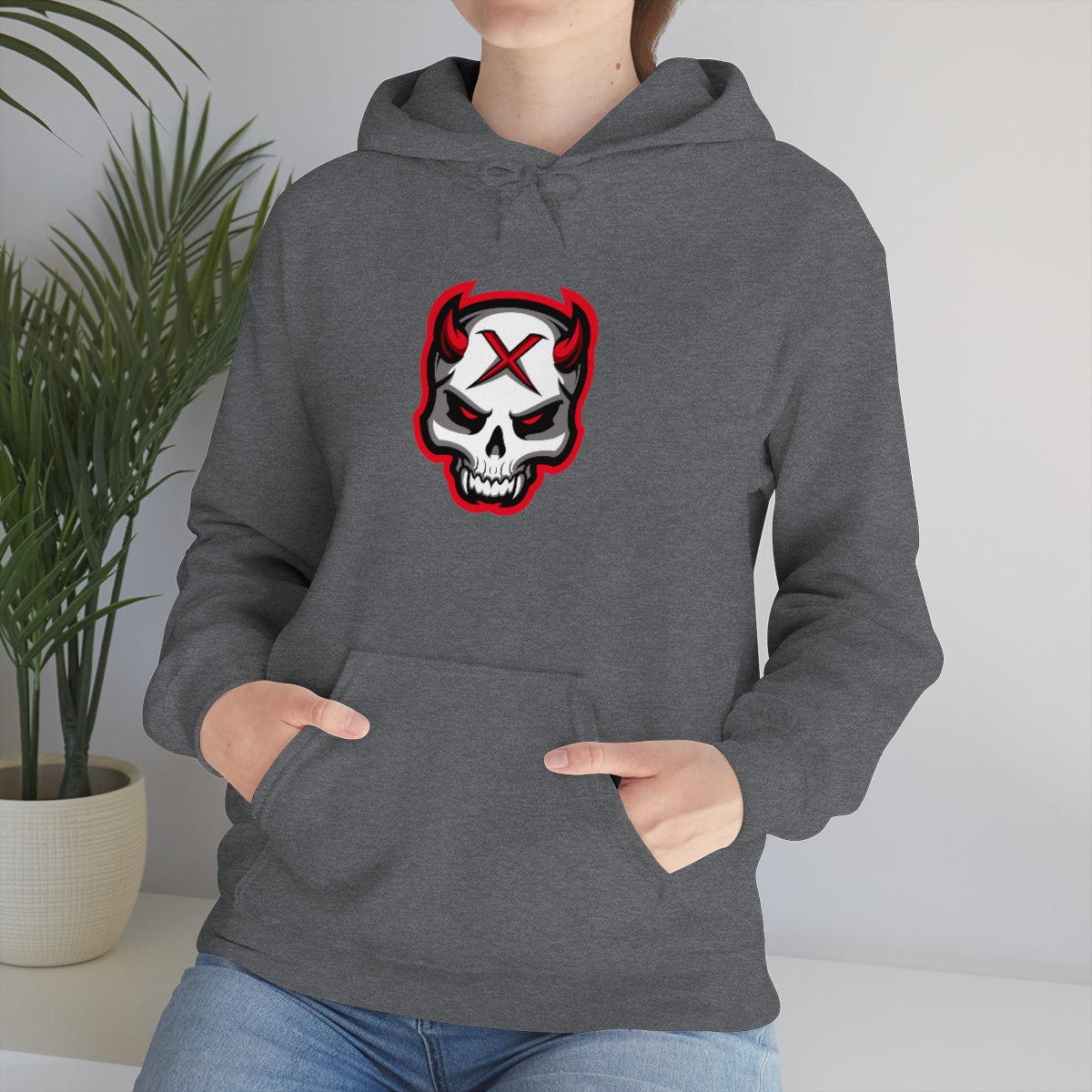 Red Bit Unisex Hoodie