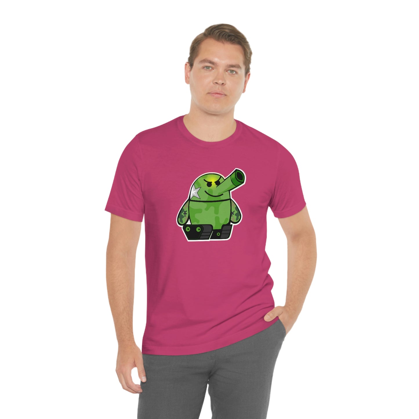 Smarmy Tank Cartoon Unisex T-shirt