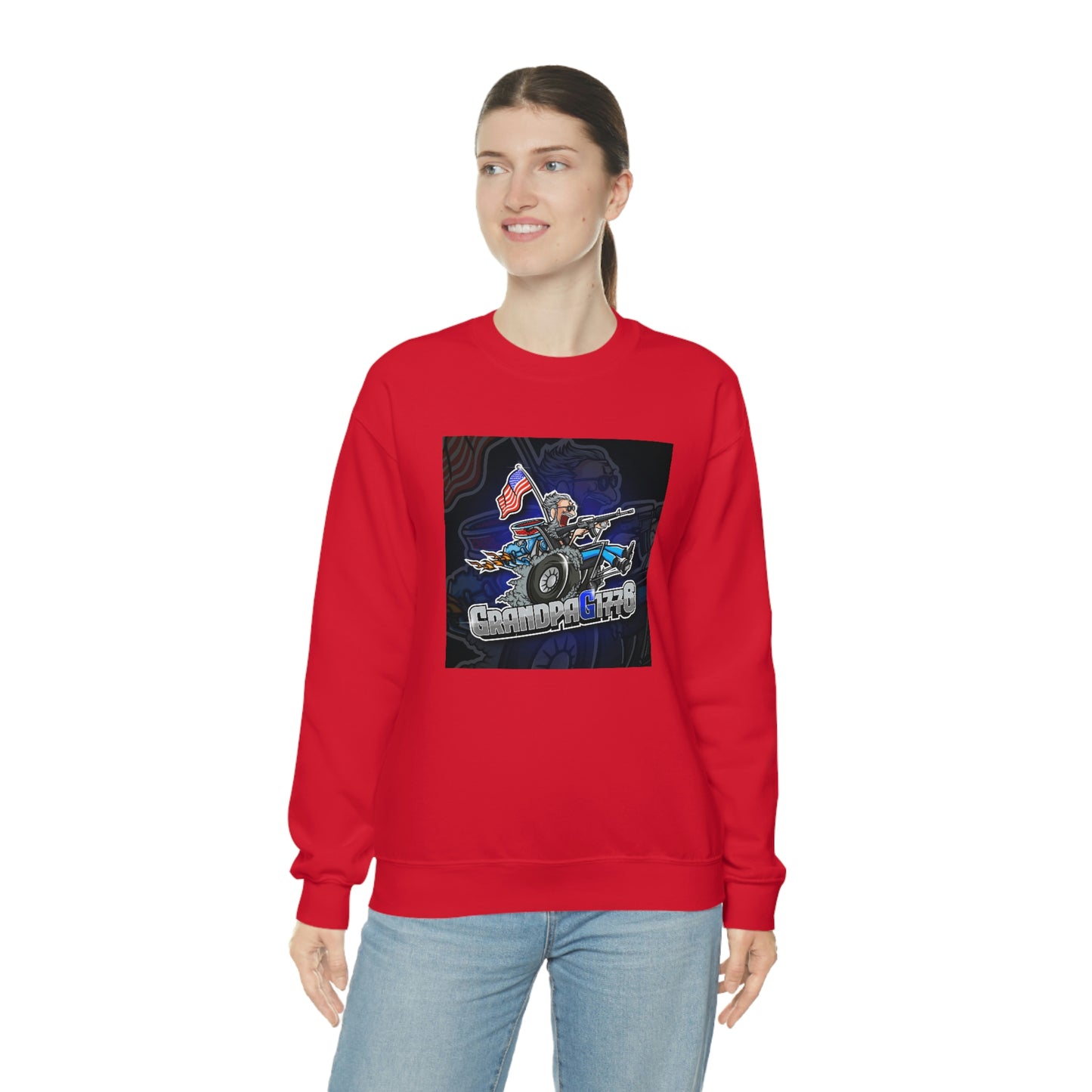GrandpaG Silhouette Unisex Sweatshirt