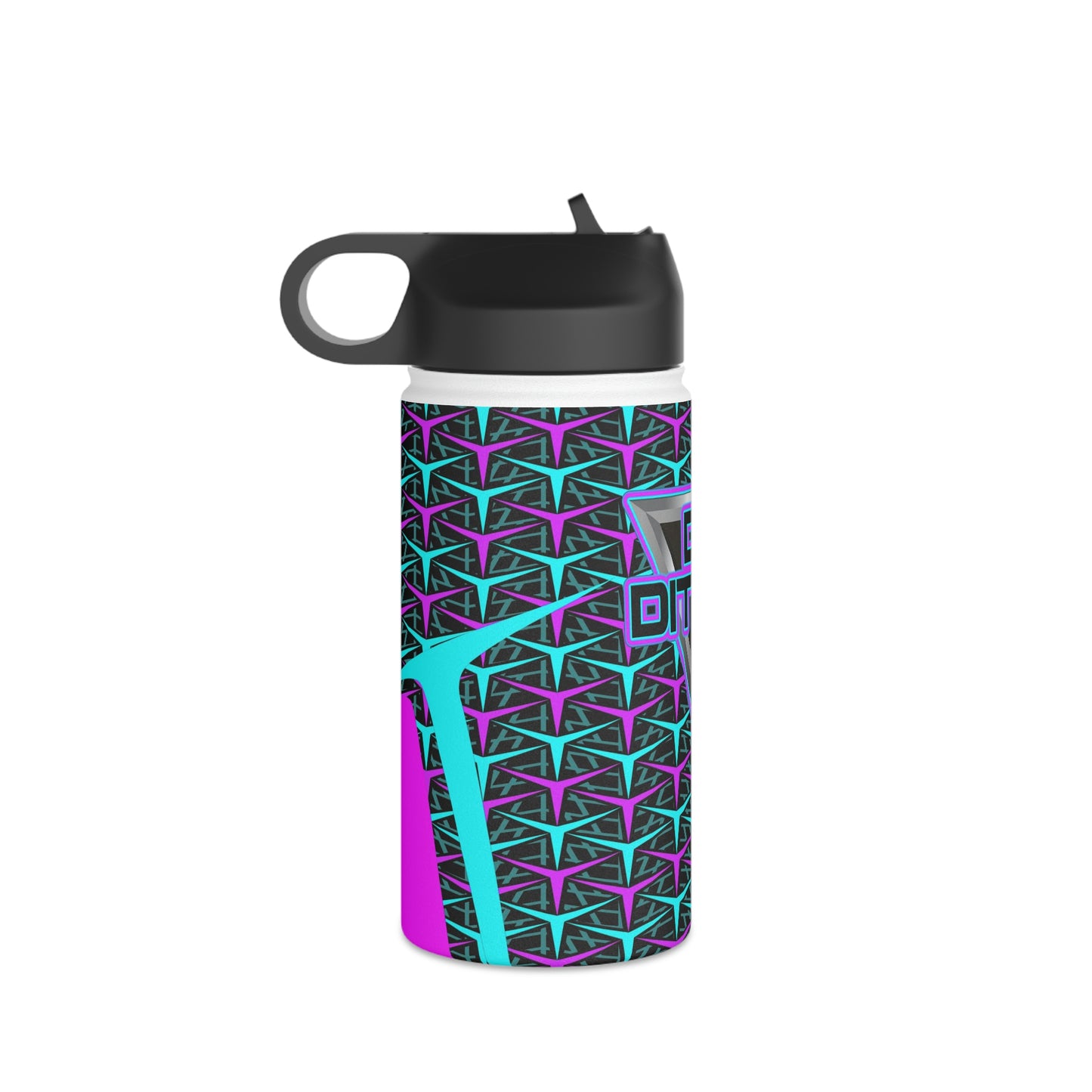 Dj Ditter Stainless Steel Water Bottle, Standard Lid